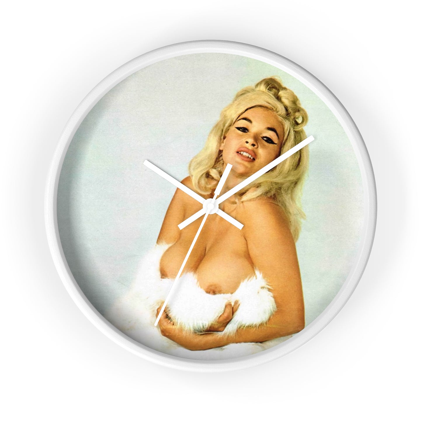 Wall Clock Jayne Mansfield Nude