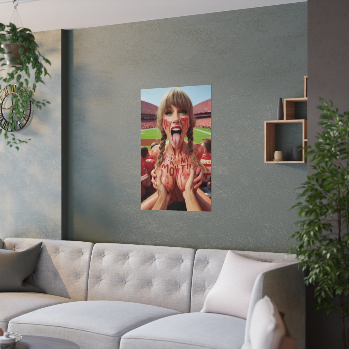 Satin Posters (210gsm) Taylor Swift AI Nudes