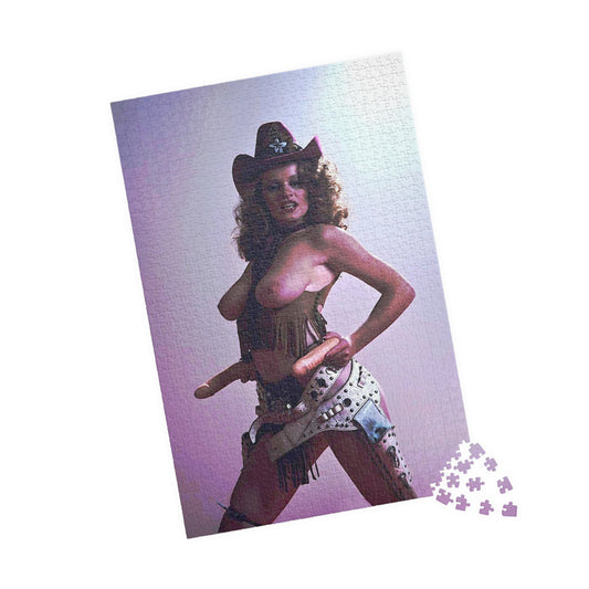 Puzzle (110, 252, 500, 1014-piece) Retro Pornstar Lisa De Leeuw Nude