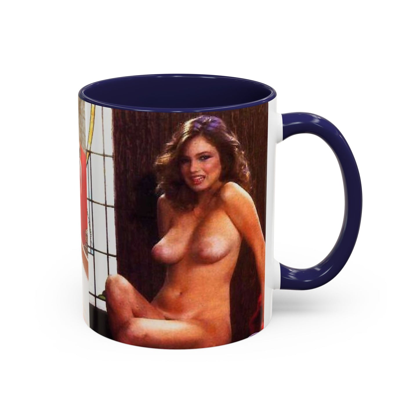 Accent Coffee Mug (11, 15oz) Traci Lords Nude