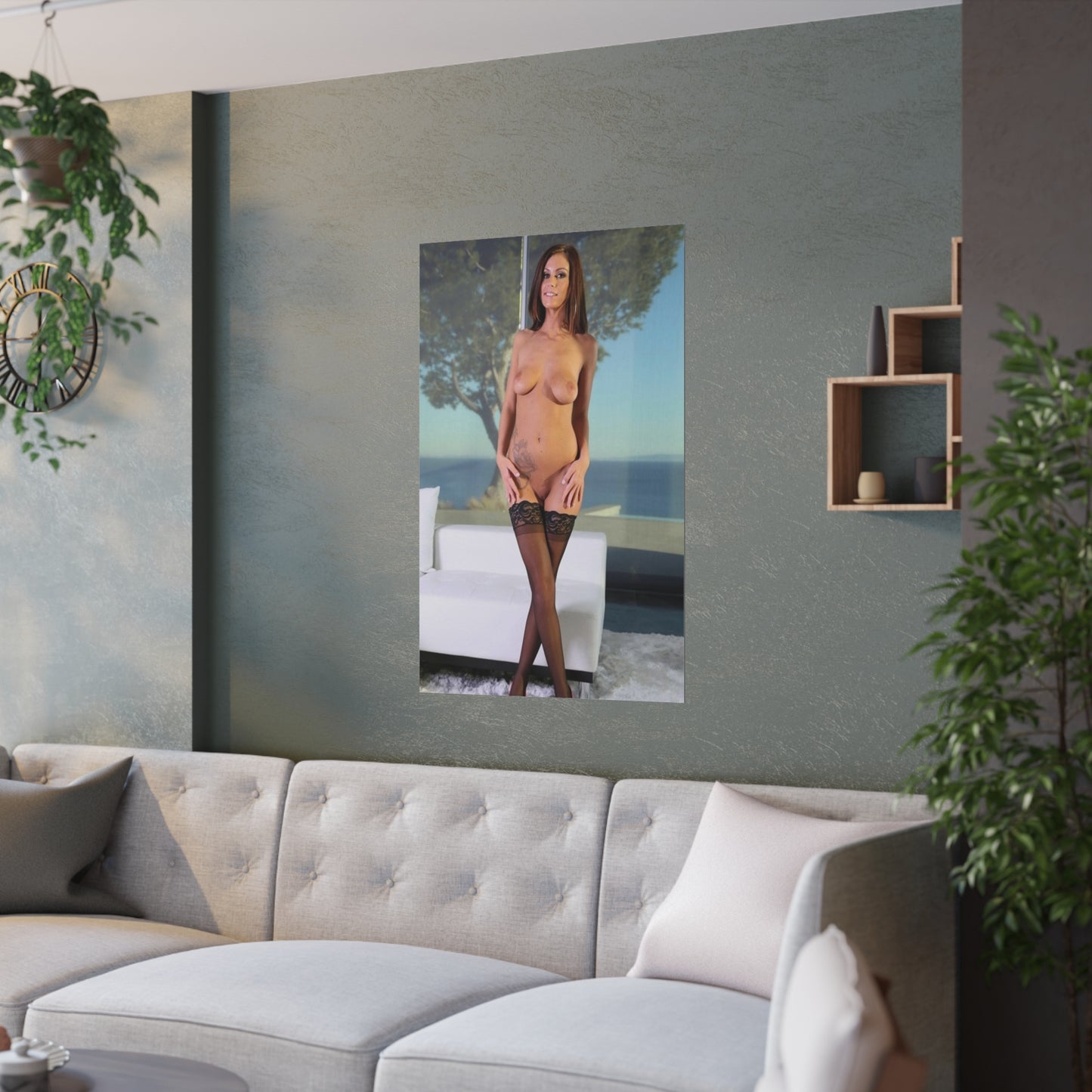 Satin Posters (210gsm) Whitney Westgate Nude