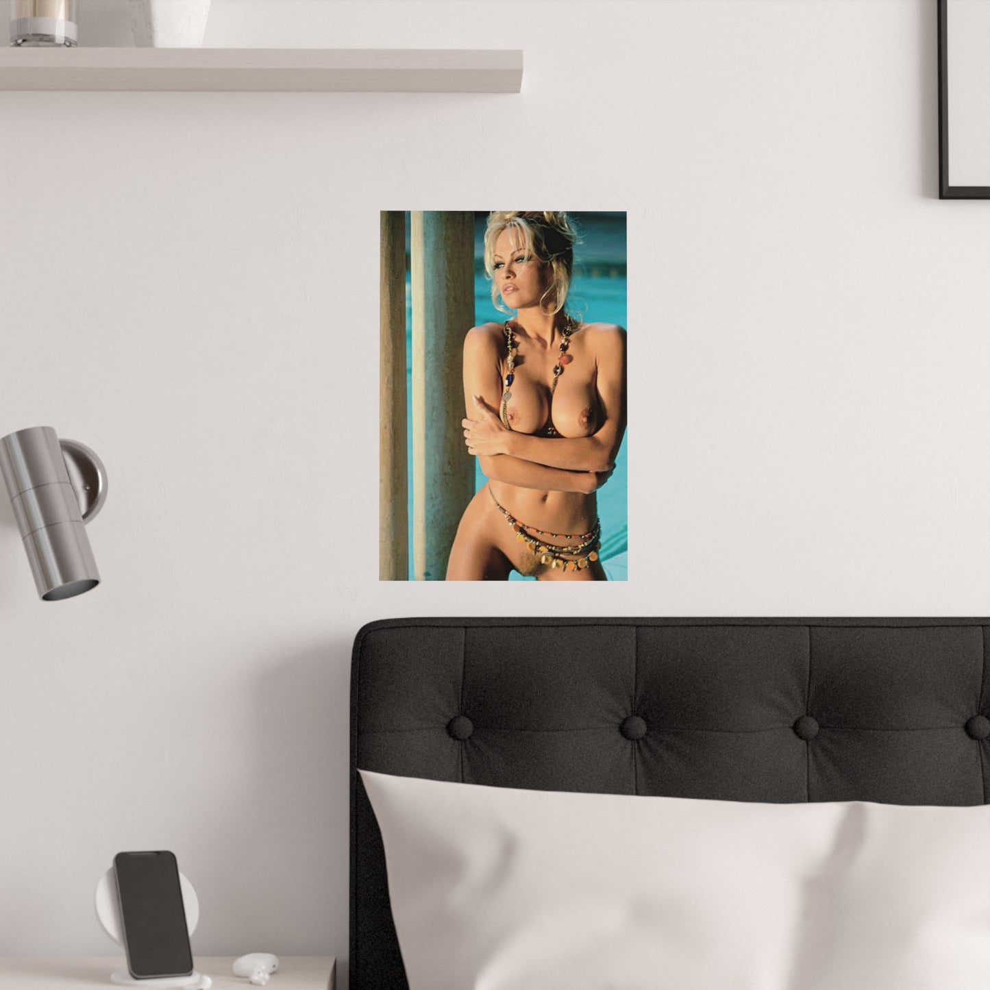 Satin Posters (210gsm) Pamela Anderson Nude #3