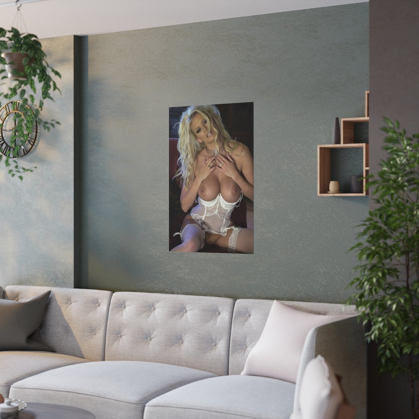 Satin Posters (210gsm) Pornstar Jenna Jameson Nude