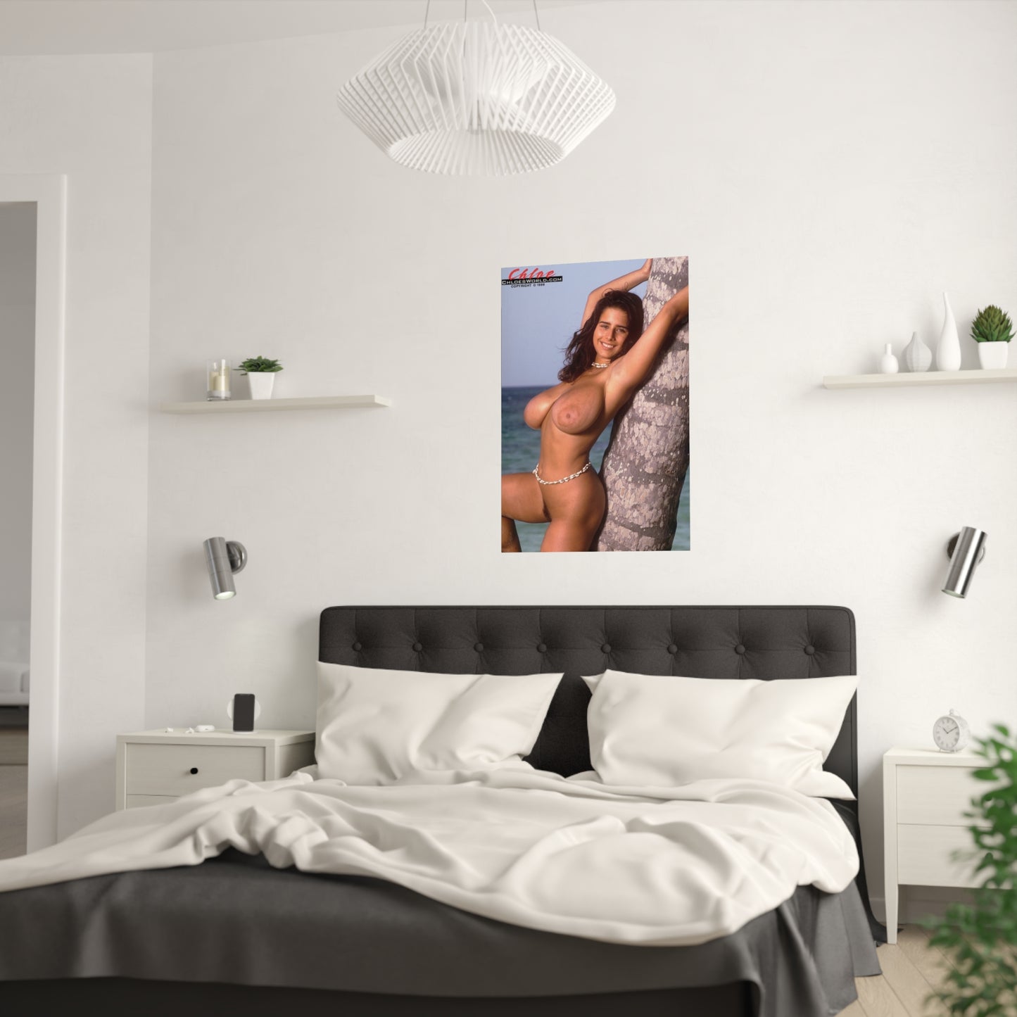 Satin Posters (210gsm) Adult Nude Star Chloe