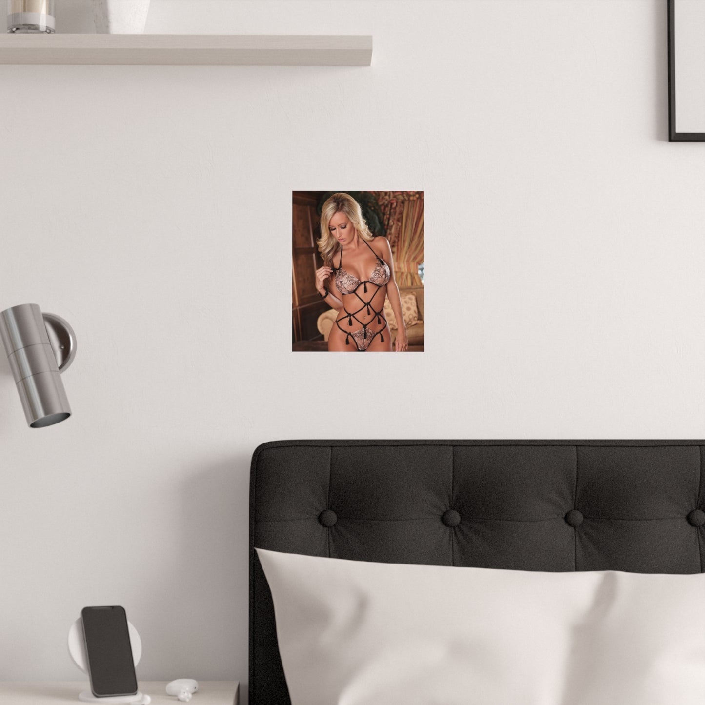 Satin Posters (210gsm) Hot Blonde Lingerie