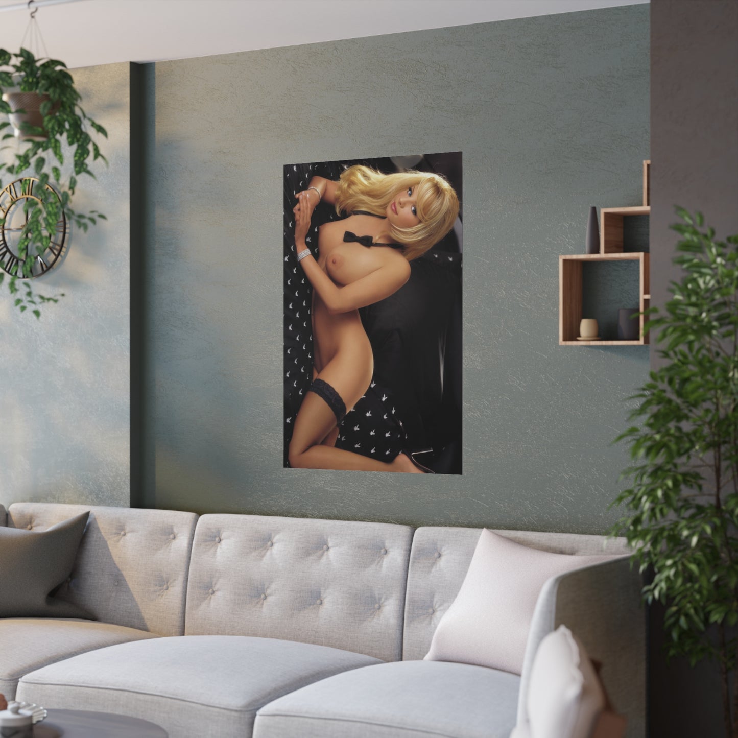 Satin Posters (210gsm) Playboy Playmate June 2003 Tailor James