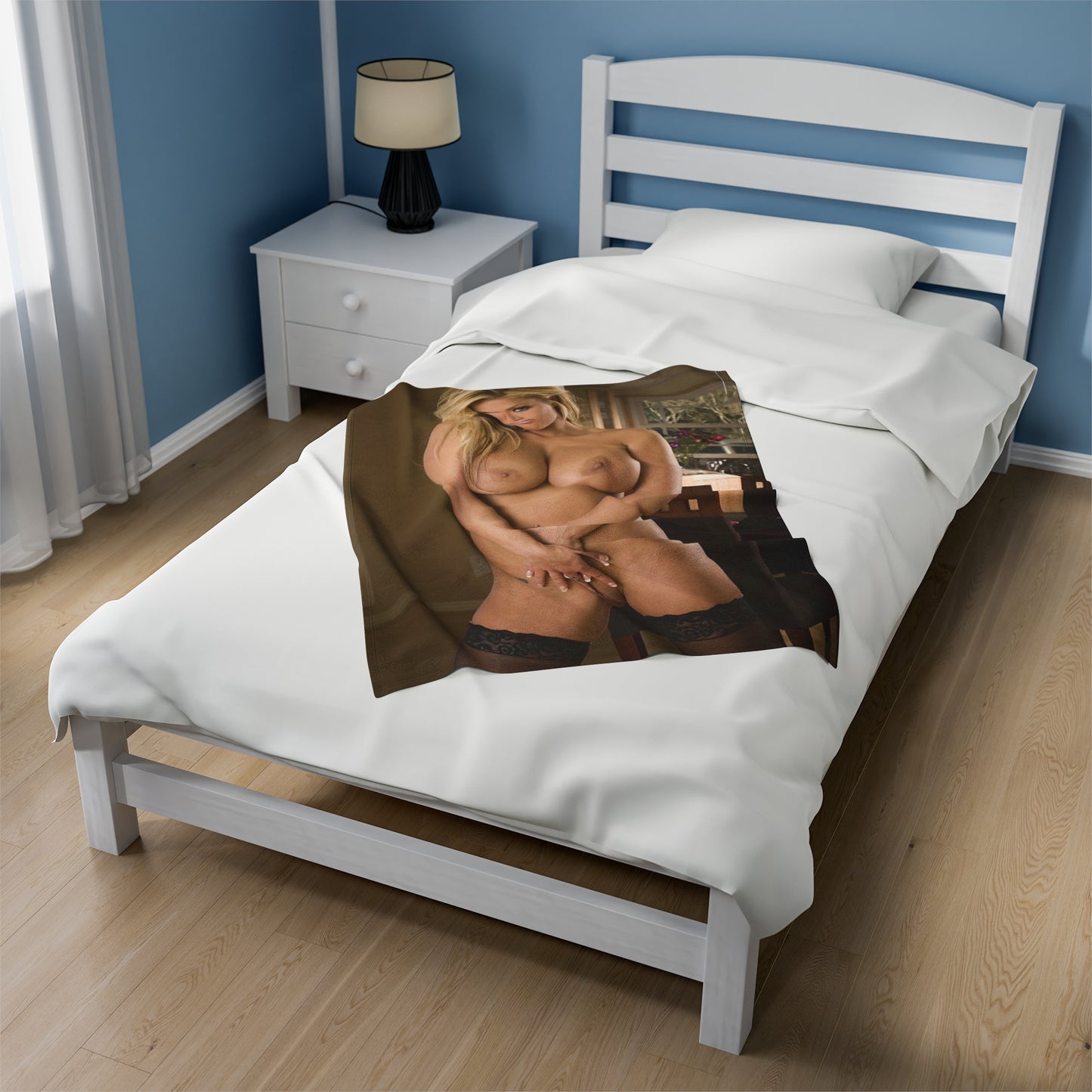 Velveteen Plush Blanket Pornstar Shyla Stylez Nude