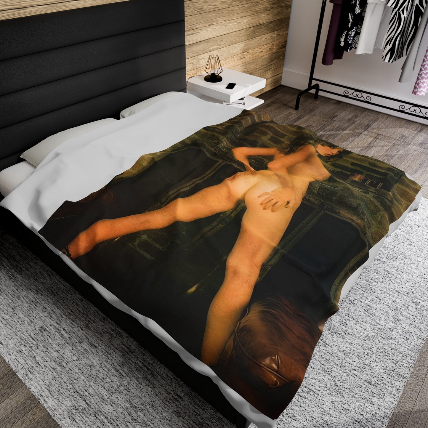 Velveteen Plush Blanket Traci Lords Nude