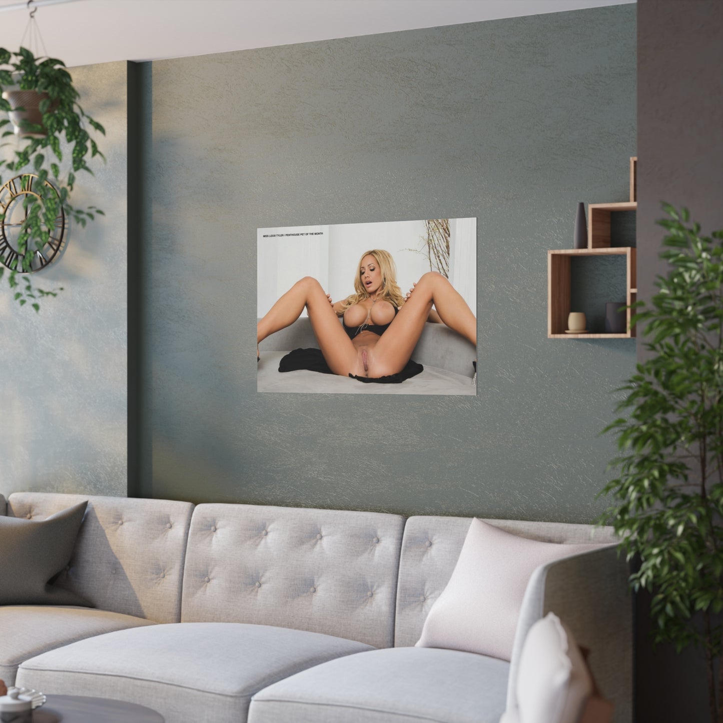 Satin Posters (210gsm) Penthouse Pet May 2009 Lexxi Tyler