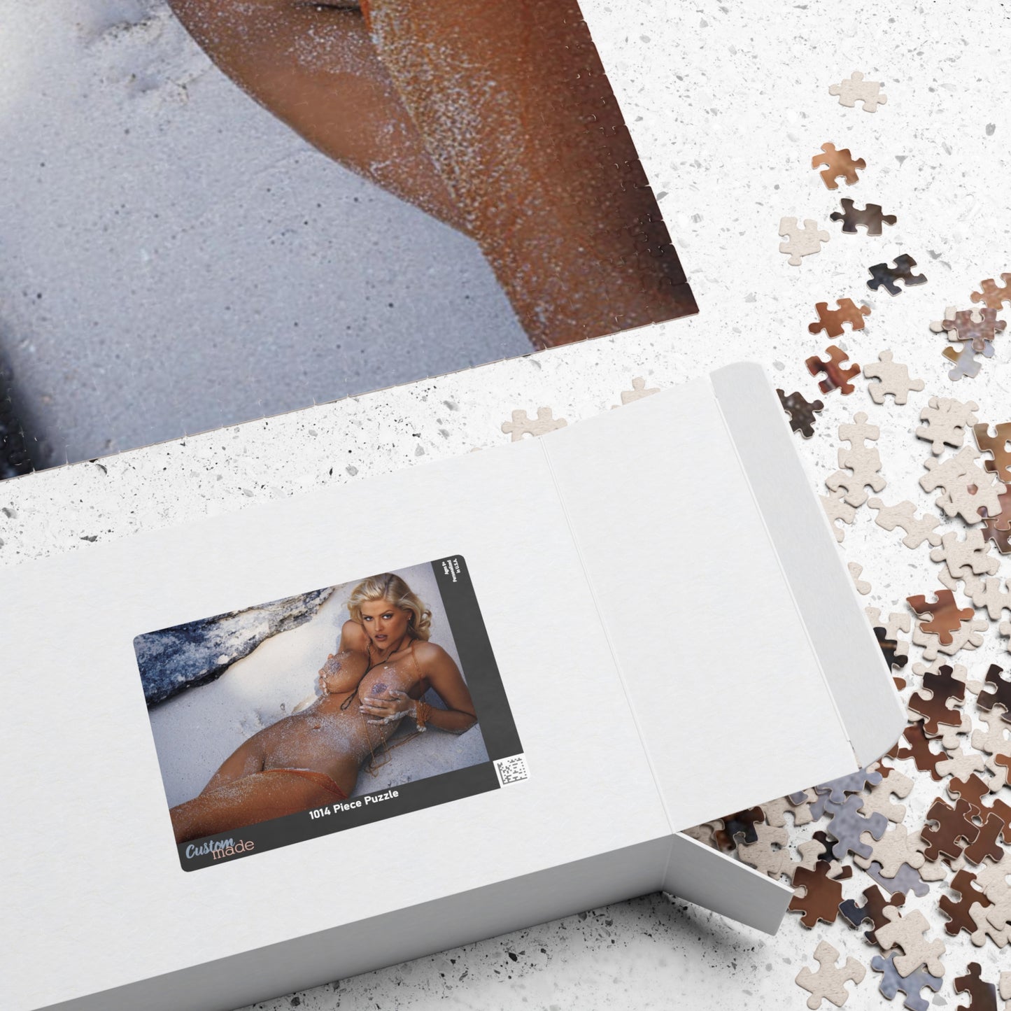 Puzzle (110, 252, 500, 1014-piece) Playboy Anna Nicole Smith Nude #6