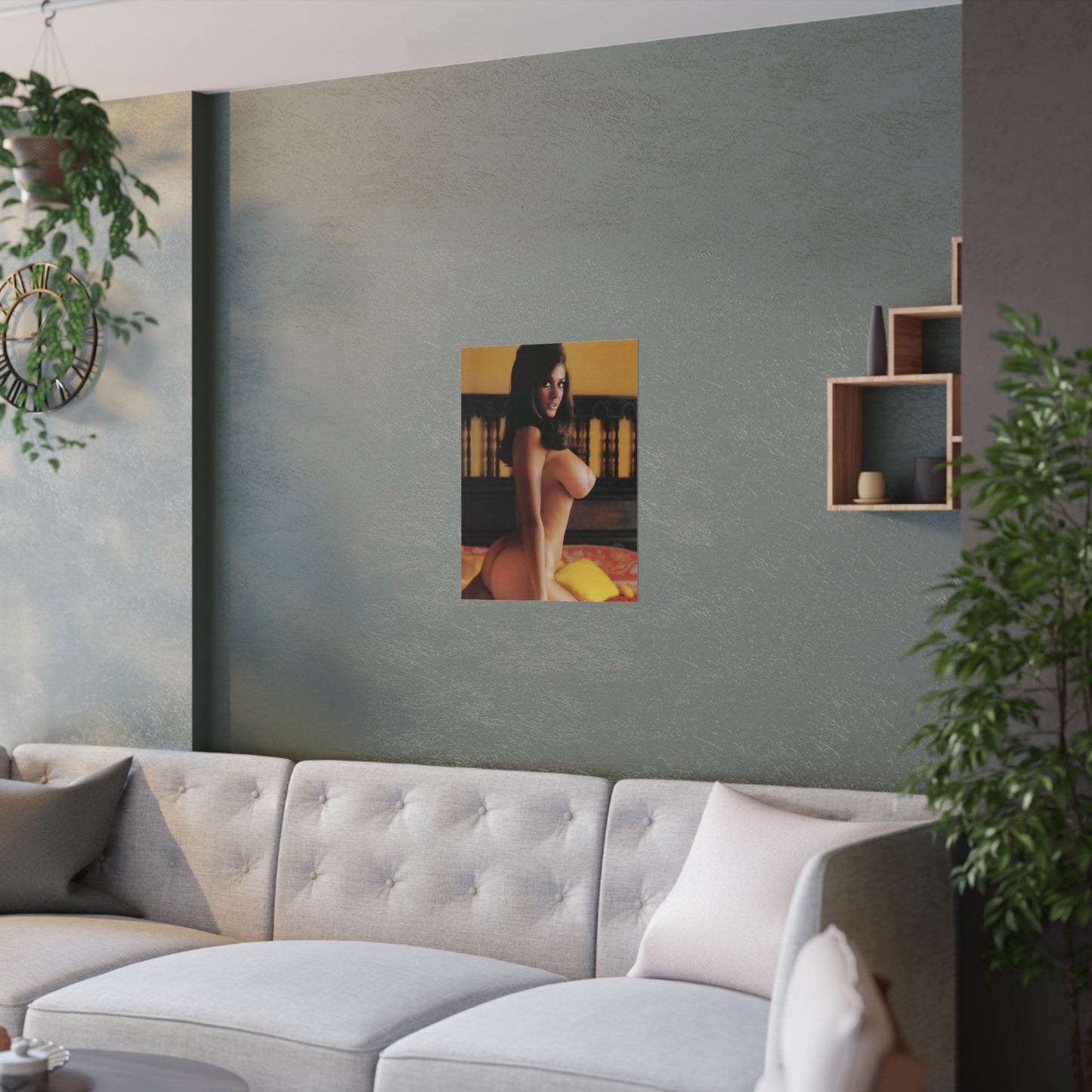 Satin Posters (210gsm) Playboy Playmate Cynthia Myers Nude