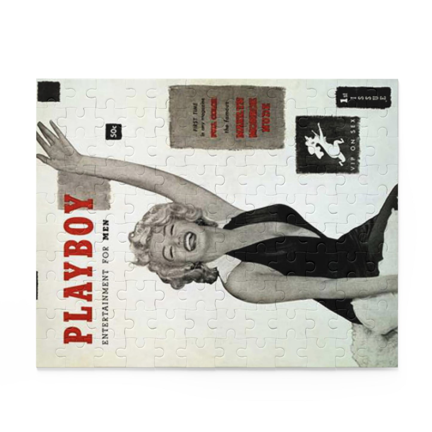 Puzzle (120, 252, 500-Piece) Playboy Cover December 1953 Marilyn Monroe