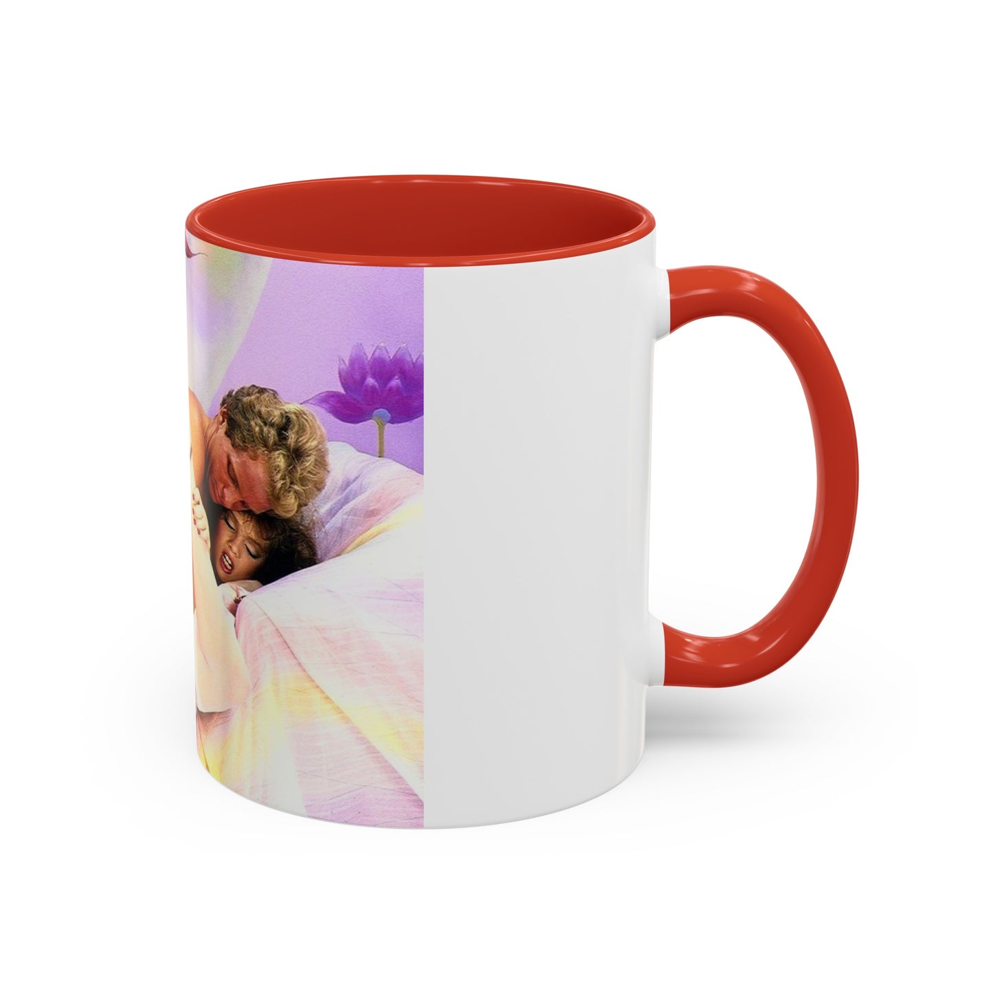 Accent Coffee Mug (11, 15oz) Traci Lords Nude Naked Retro