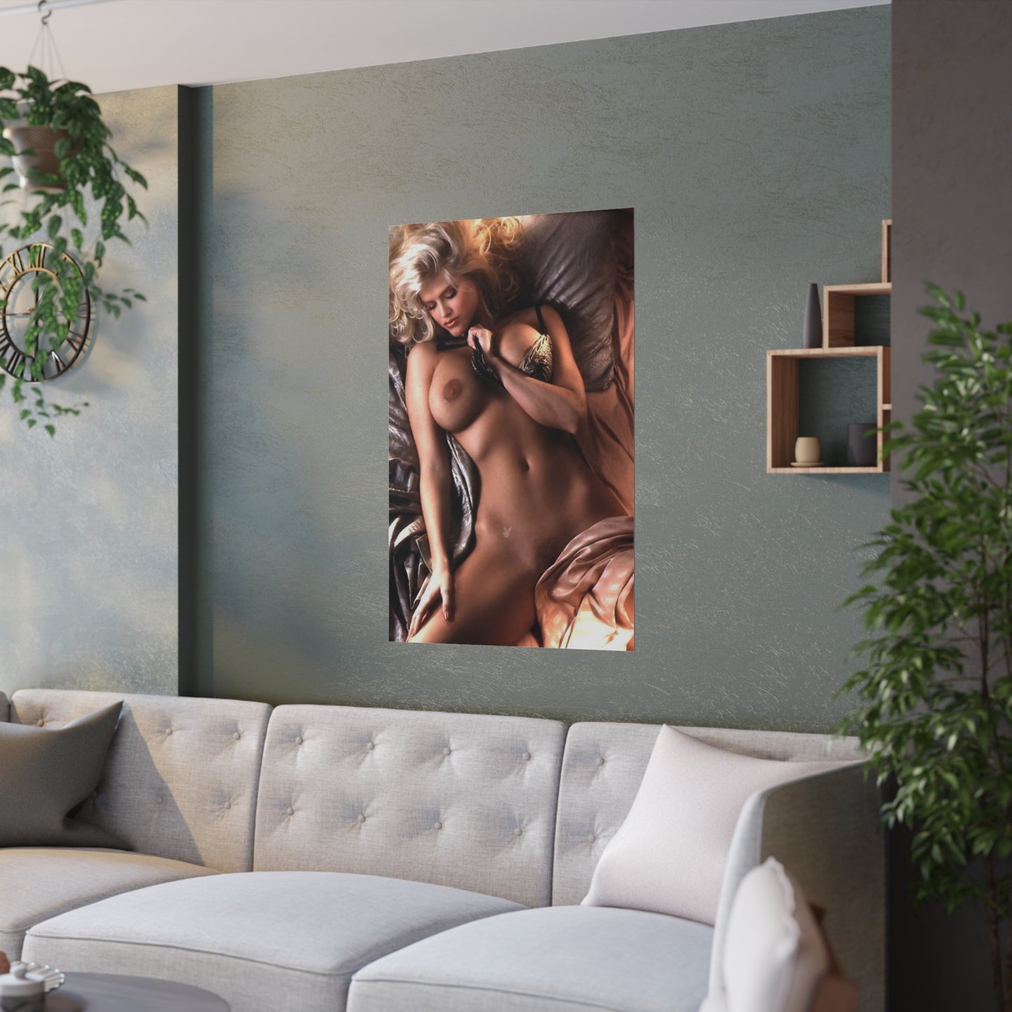 Satin Posters (210gsm) Anna Nicole Smith Nude