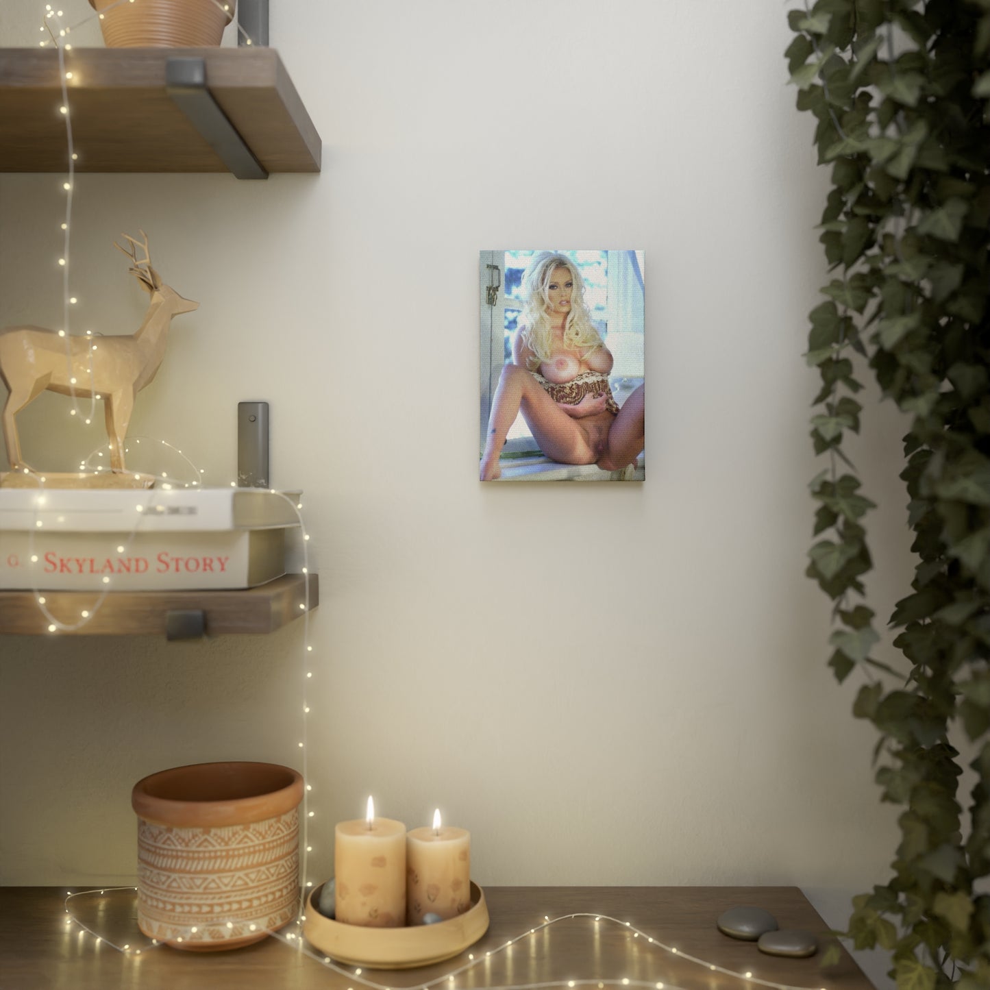 Canvas Photo Tile Pornstar Jenna Jameson Nude