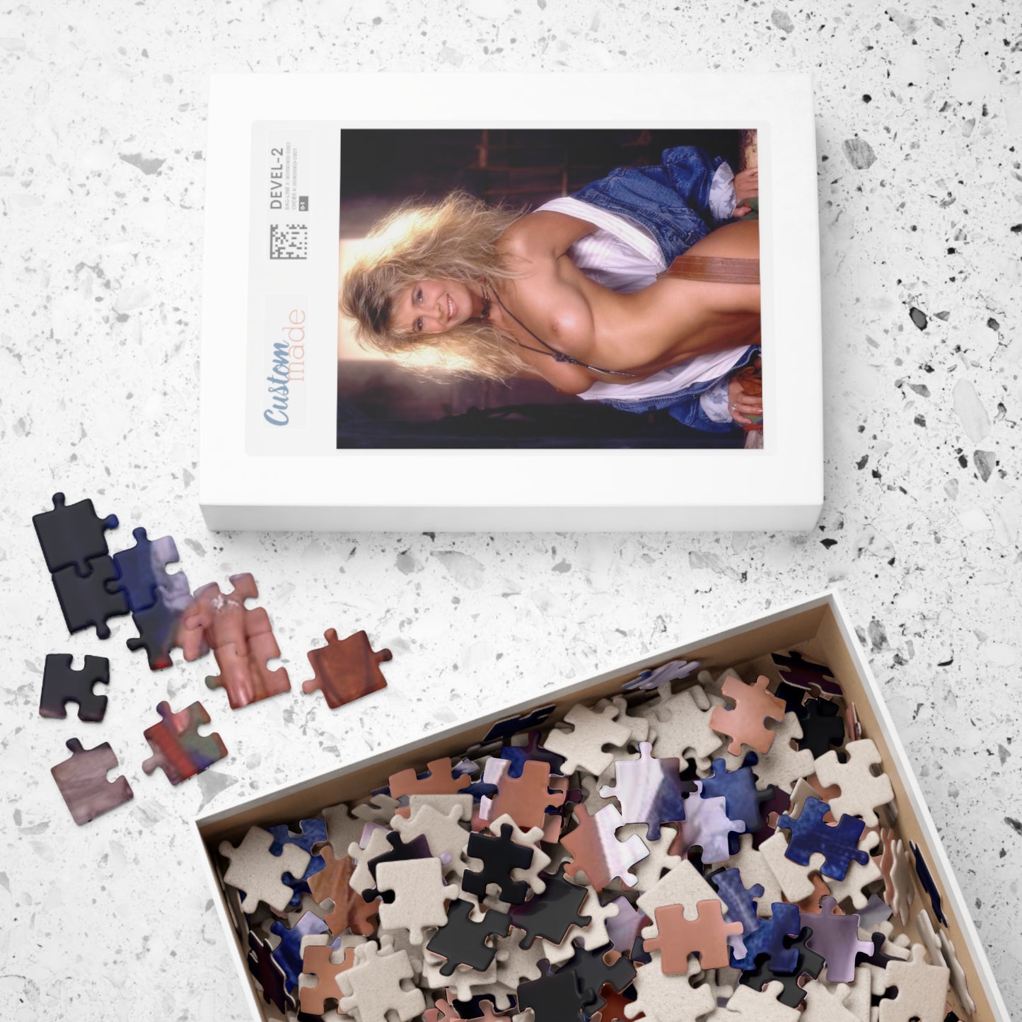 Puzzle (110, 252, 500, 1014-piece) Playboy Playmate May 1987 Kymberly Paige