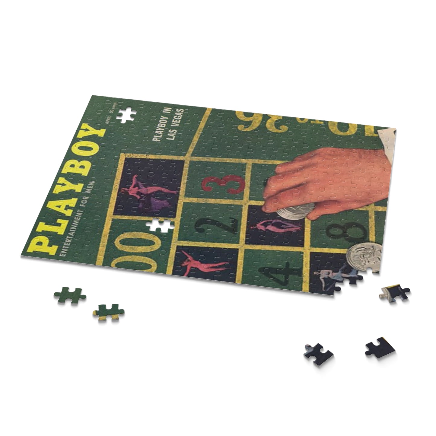 Puzzle (120, 252, 500-Piece) Playboy Cover April 1958