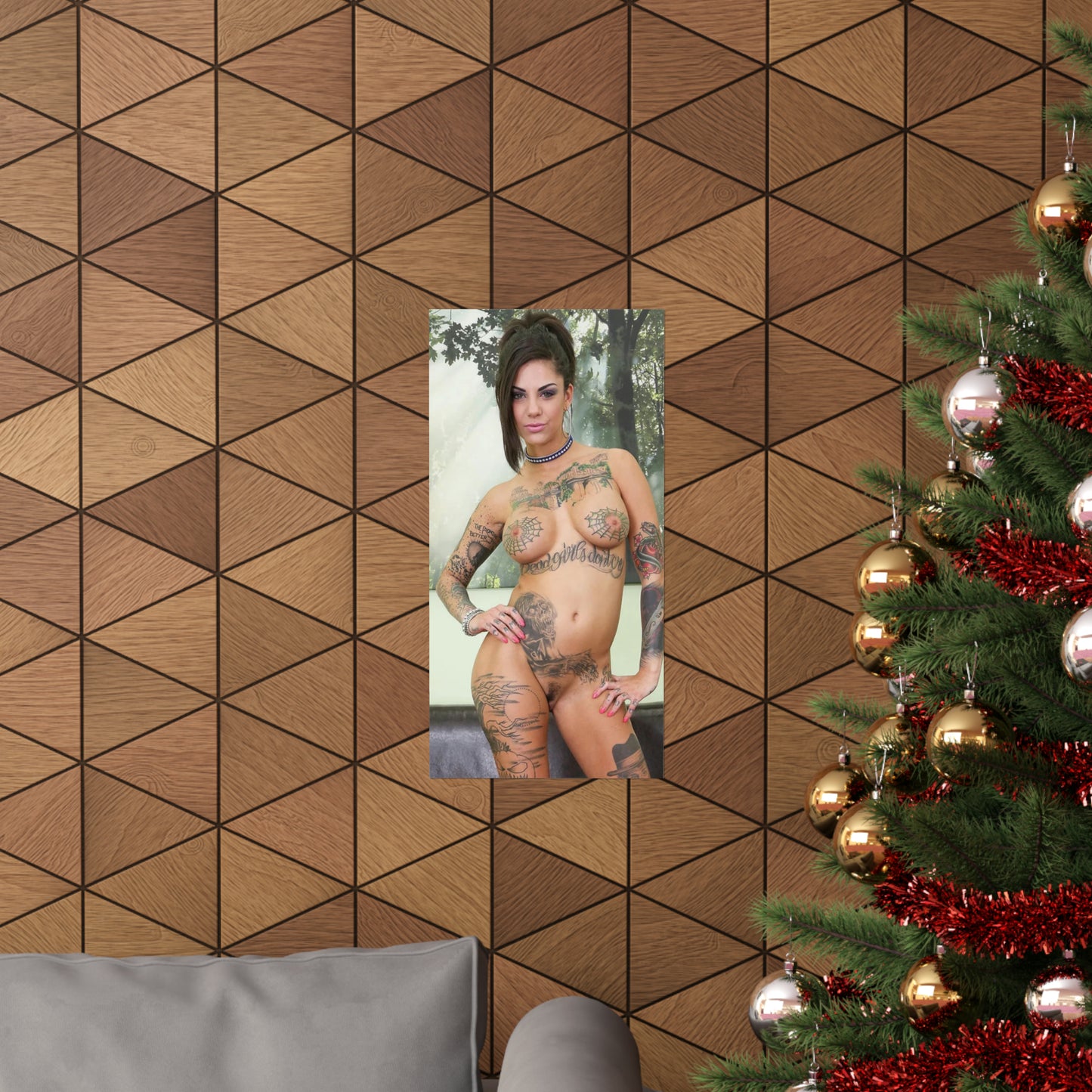 Matte Vertical Posters Pornstar Bonnie Rotten Nude