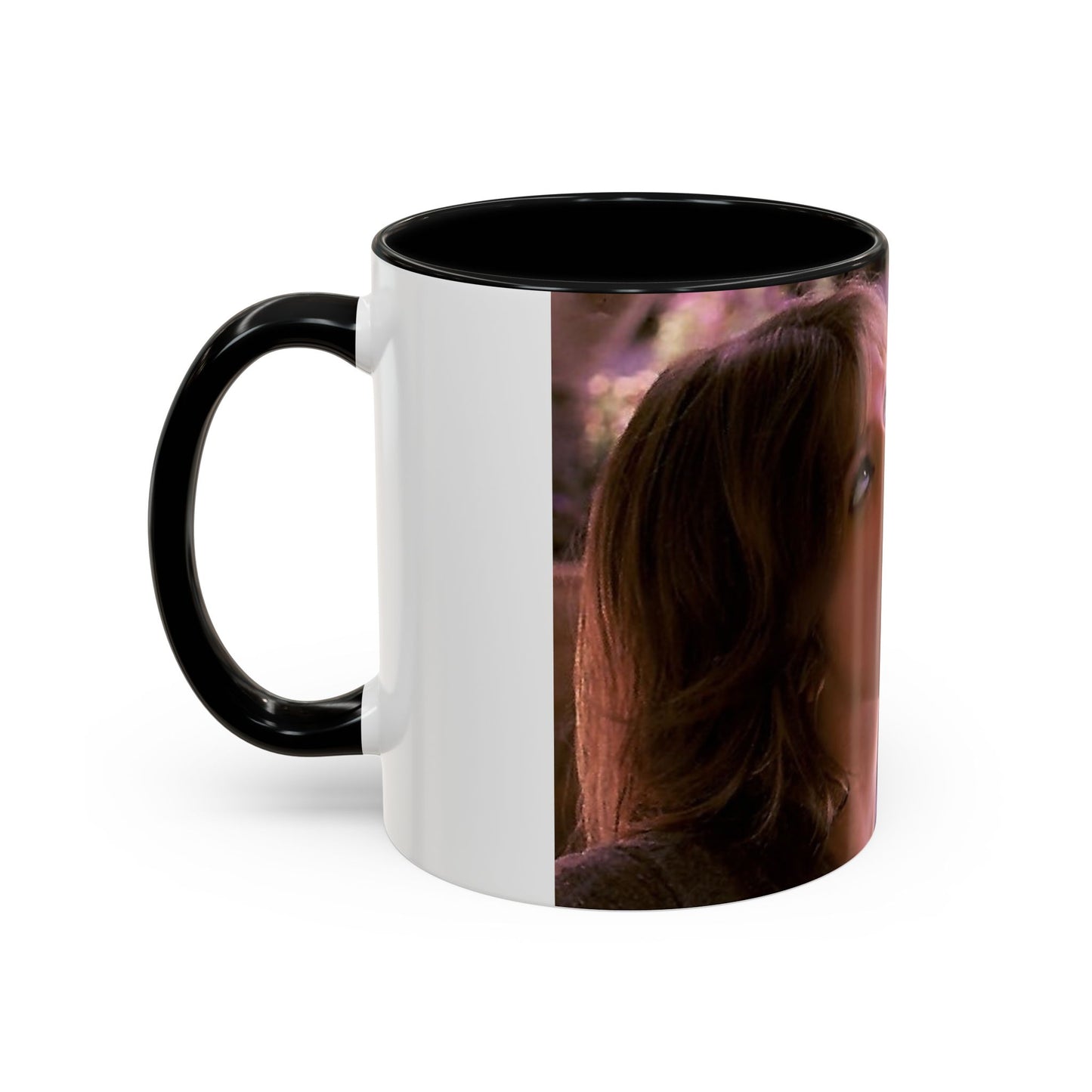 Accent Coffee Mug (11, 15oz) Retro Porn Star Traci Lords Nude