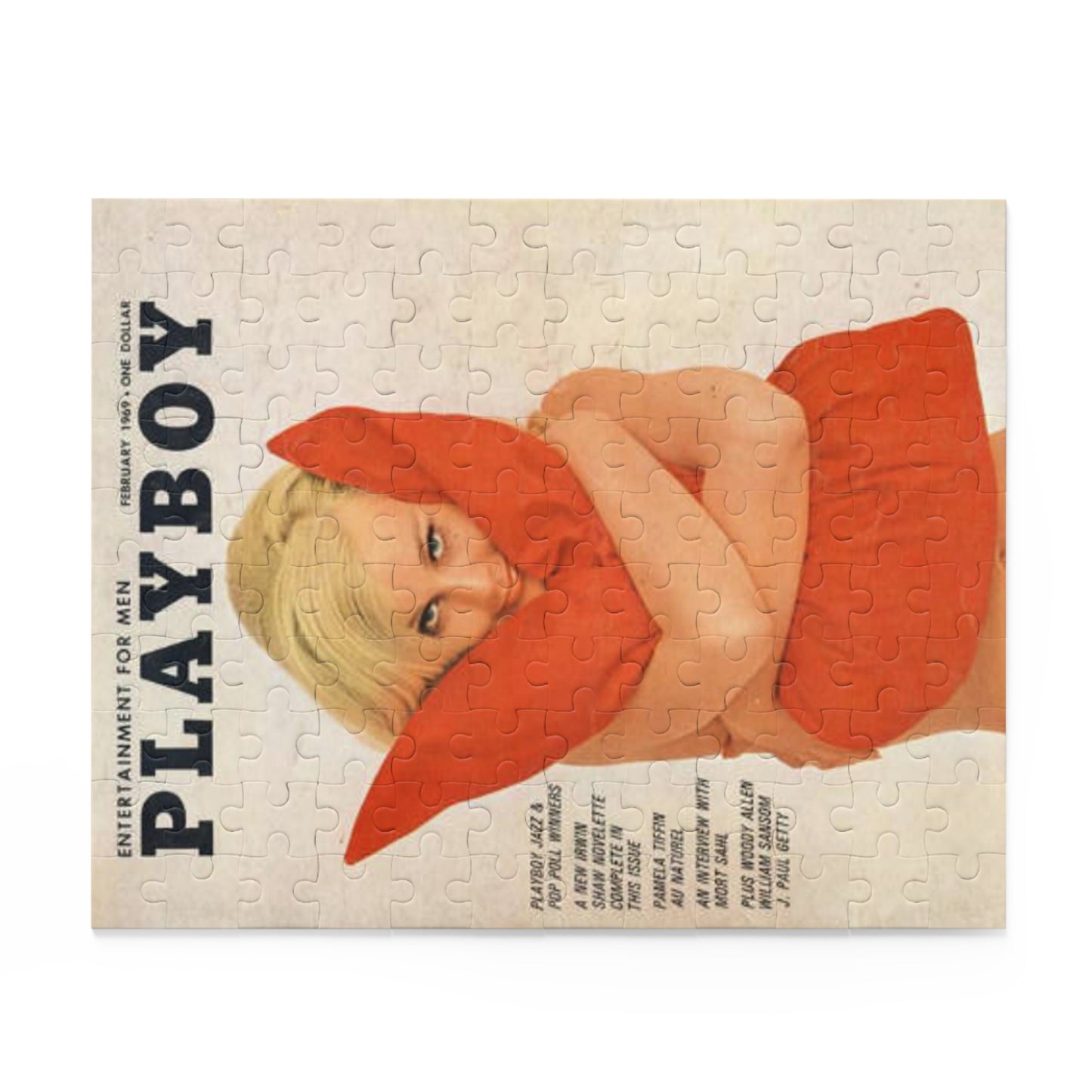 Puzzle (120, 252, 500-Piece) Playboy Cover February 1969