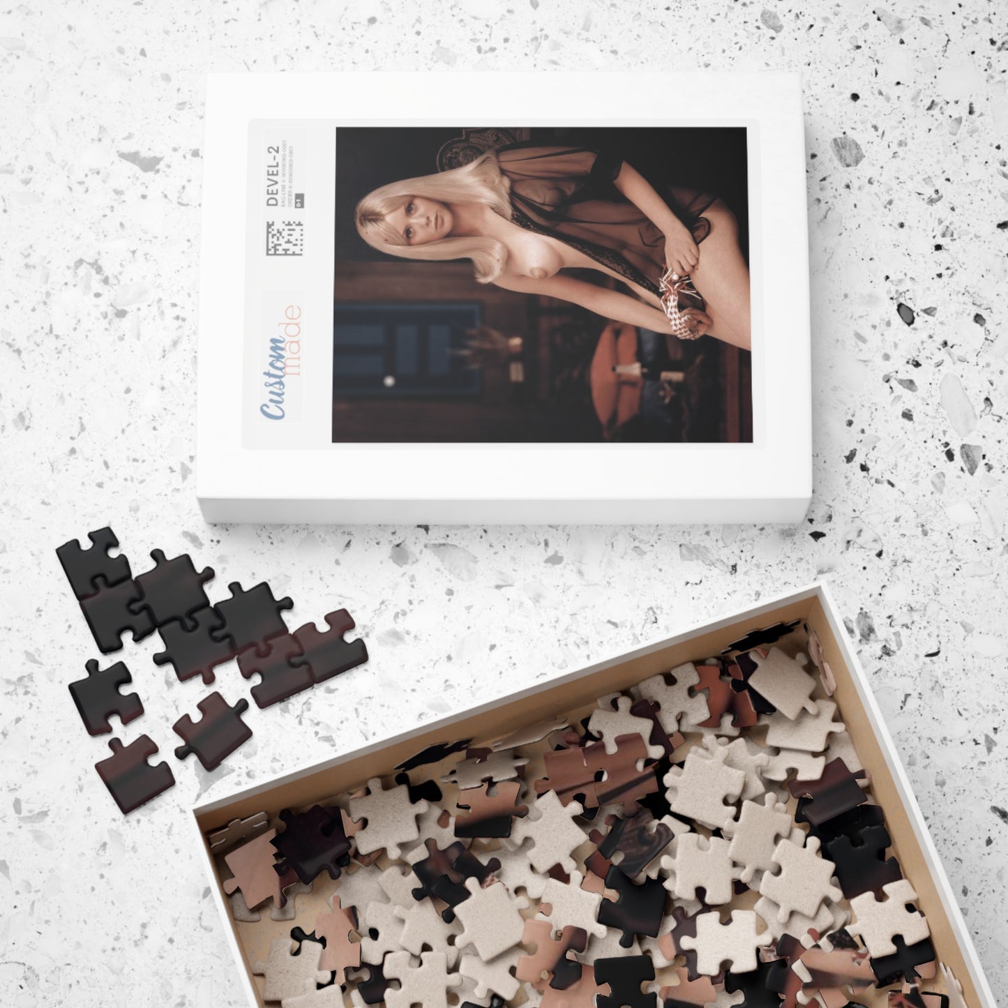 Puzzle (110, 252, 500, 1014-piece) Playboy Playmate January 1968 Connie Kreski