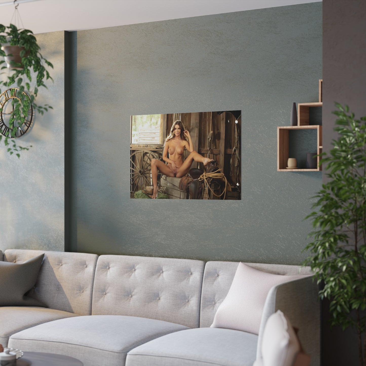 Satin Posters (210gsm) Penthouse Pet September 2021 Carolina White