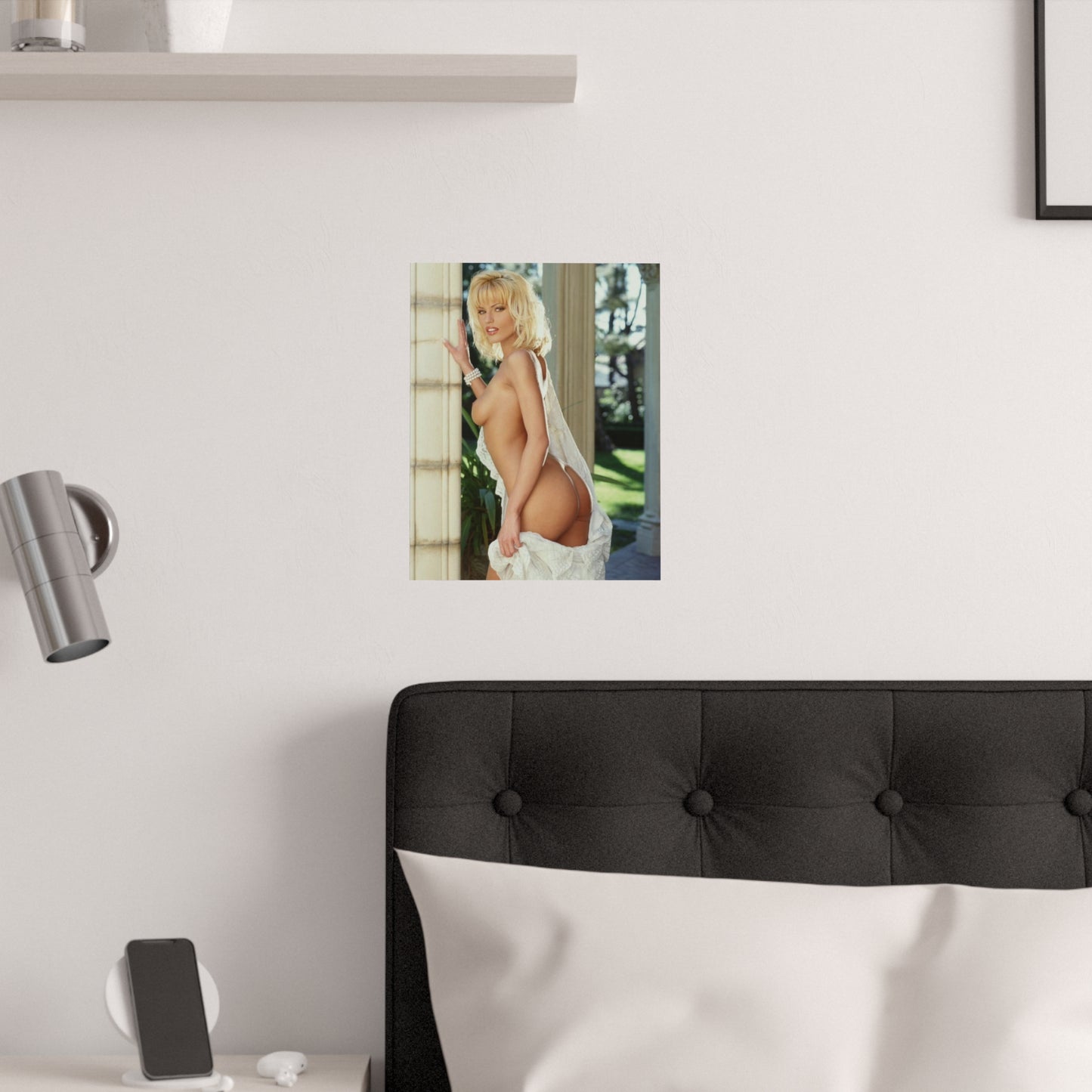 Satin Posters (210gsm) Retro Pornstar Anita Blond