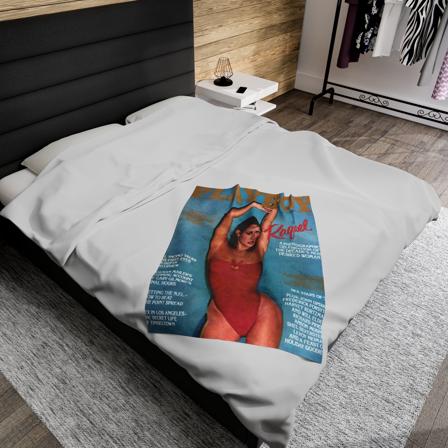 Velveteen Plush Blanket Magazine Cover December 1979