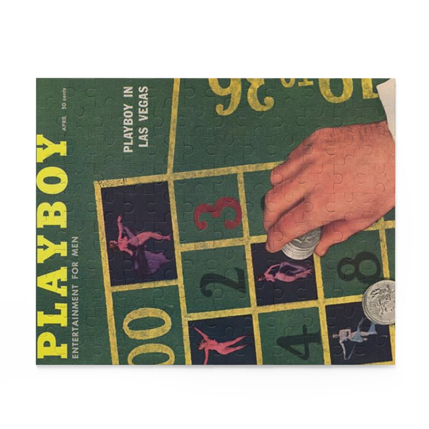 Puzzle (120, 252, 500-Piece) Playboy Cover April 1958