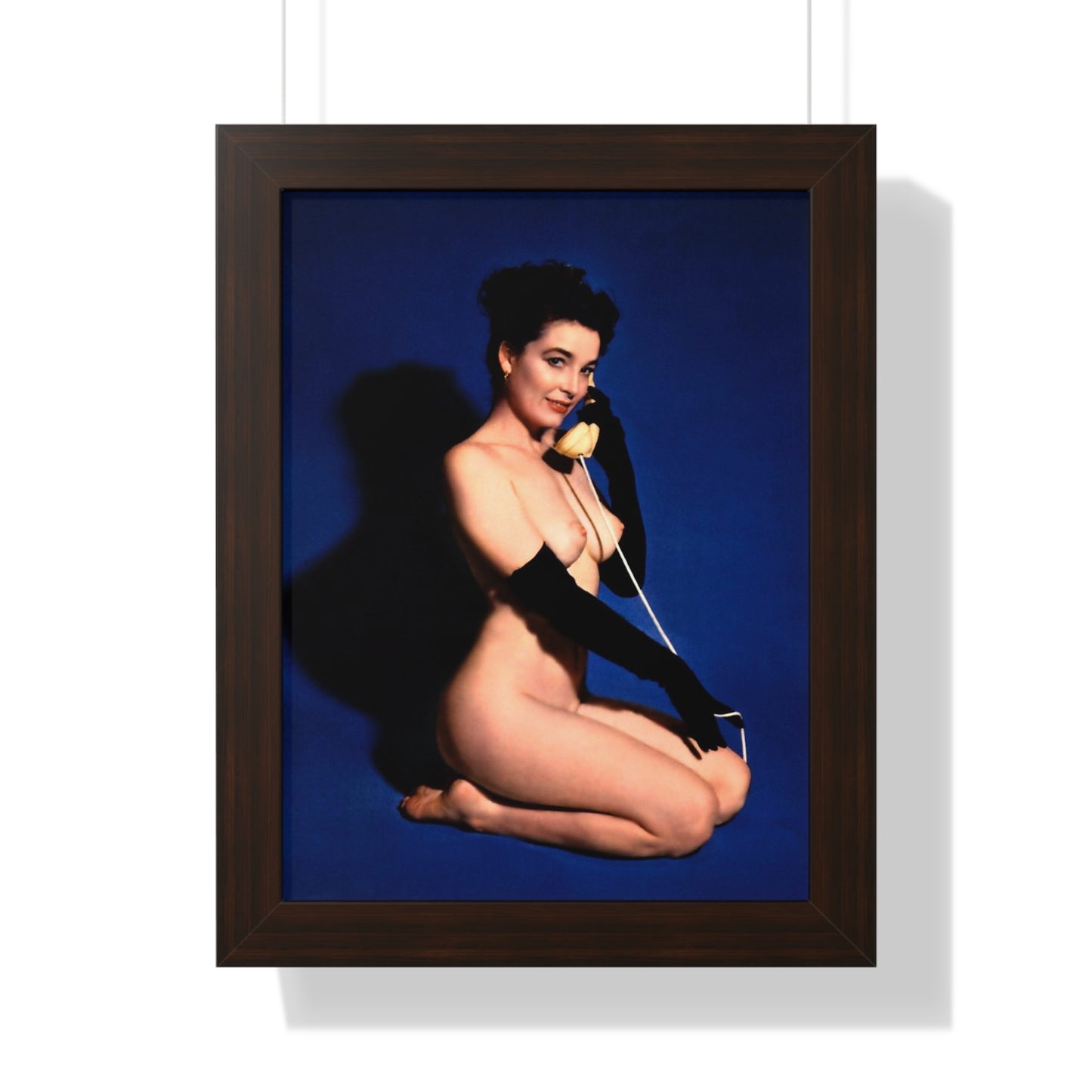 Framed Vertical Poster Playboy Playmate June 1954 Margie Harrison