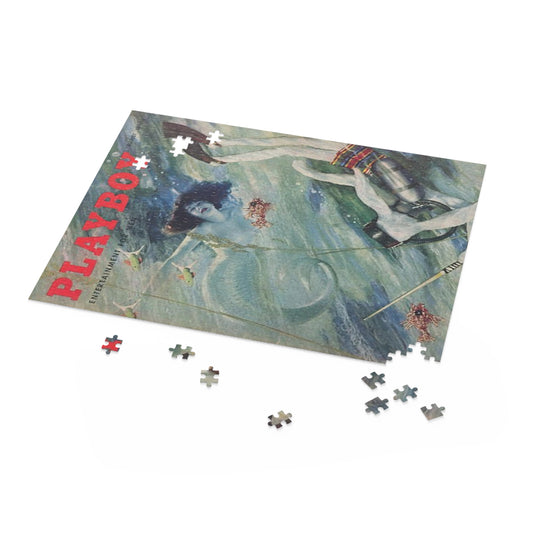 Puzzle (120, 252, 500-Piece) Playboy Cover August 1955