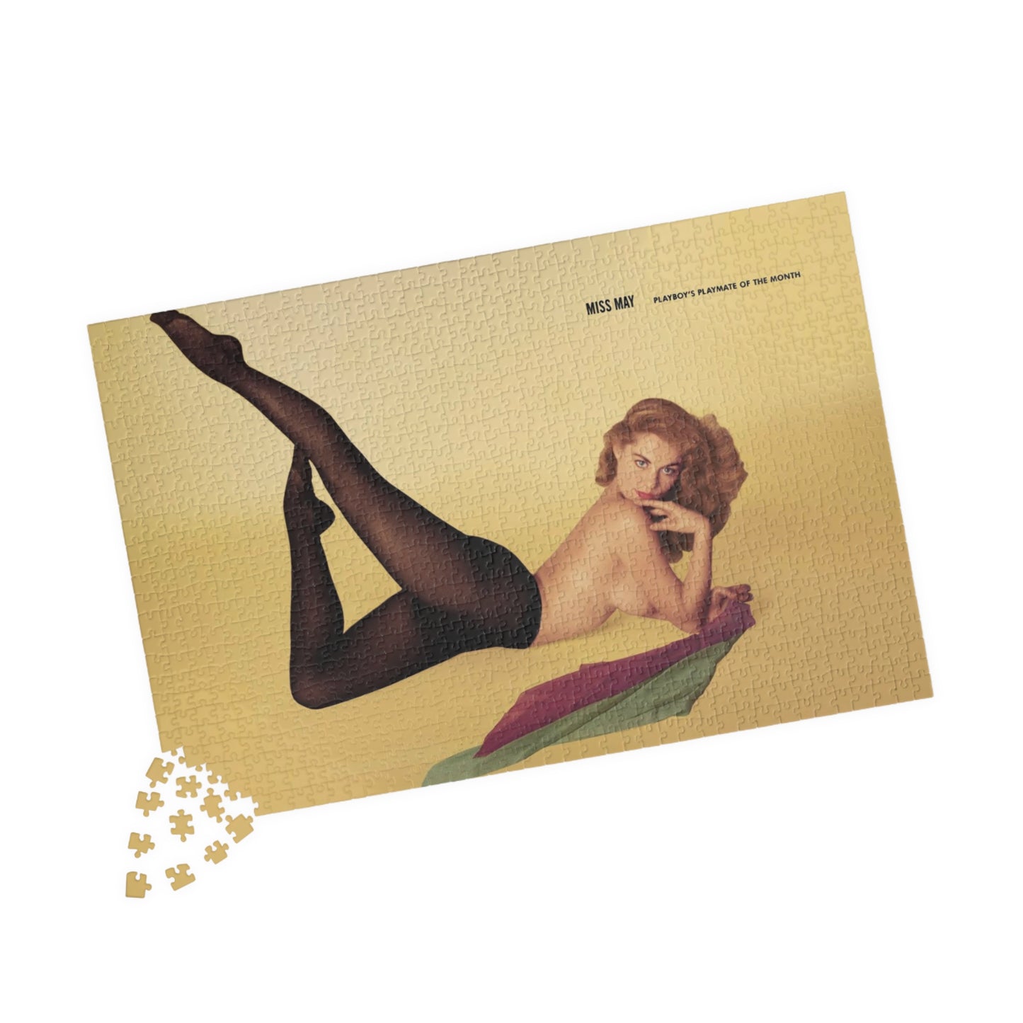 Puzzle (110, 252, 500, 1014-piece) Playboy Playmate May 1955 Diane Webber