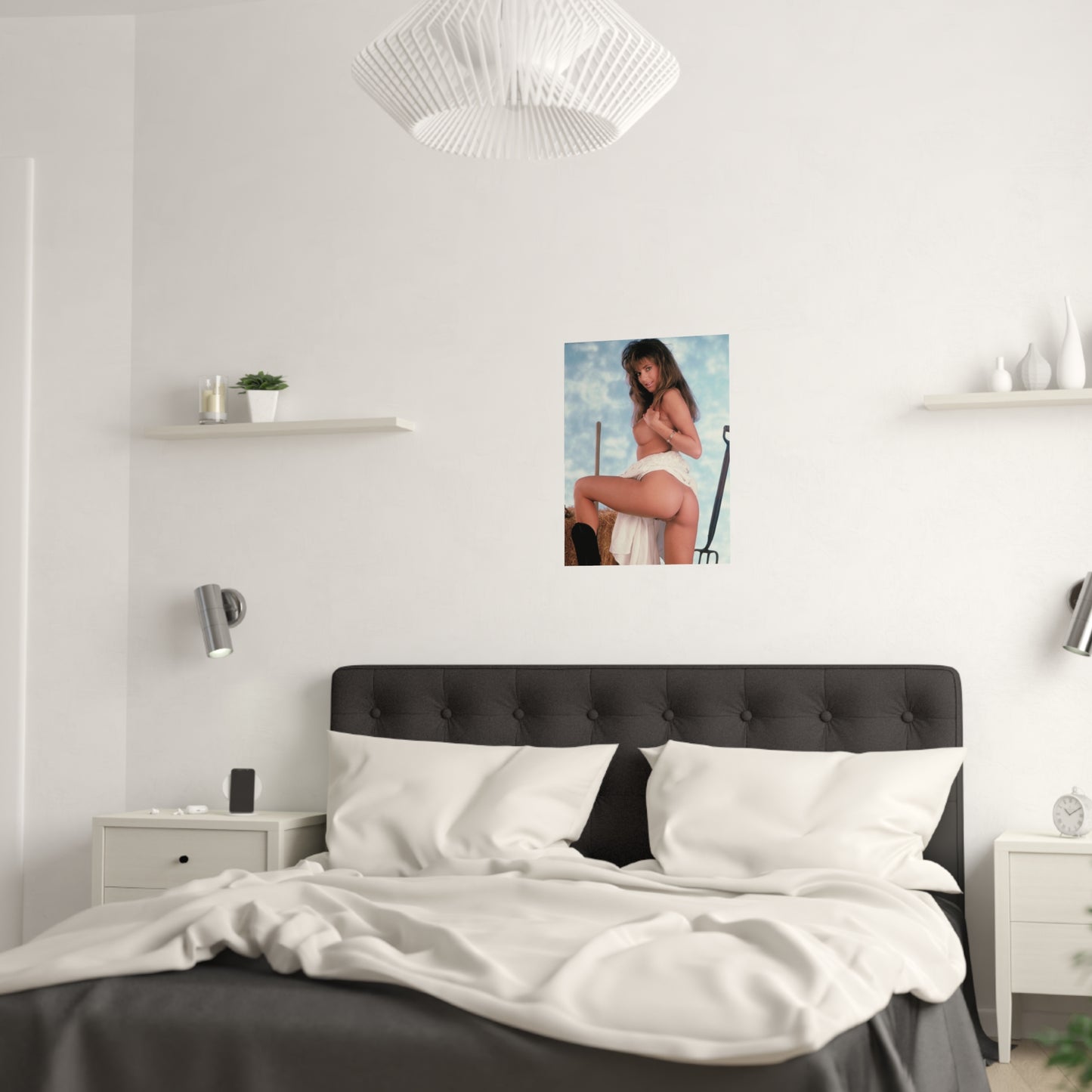 Satin Posters (210gsm) Pornstar Racquel Darrian Nude