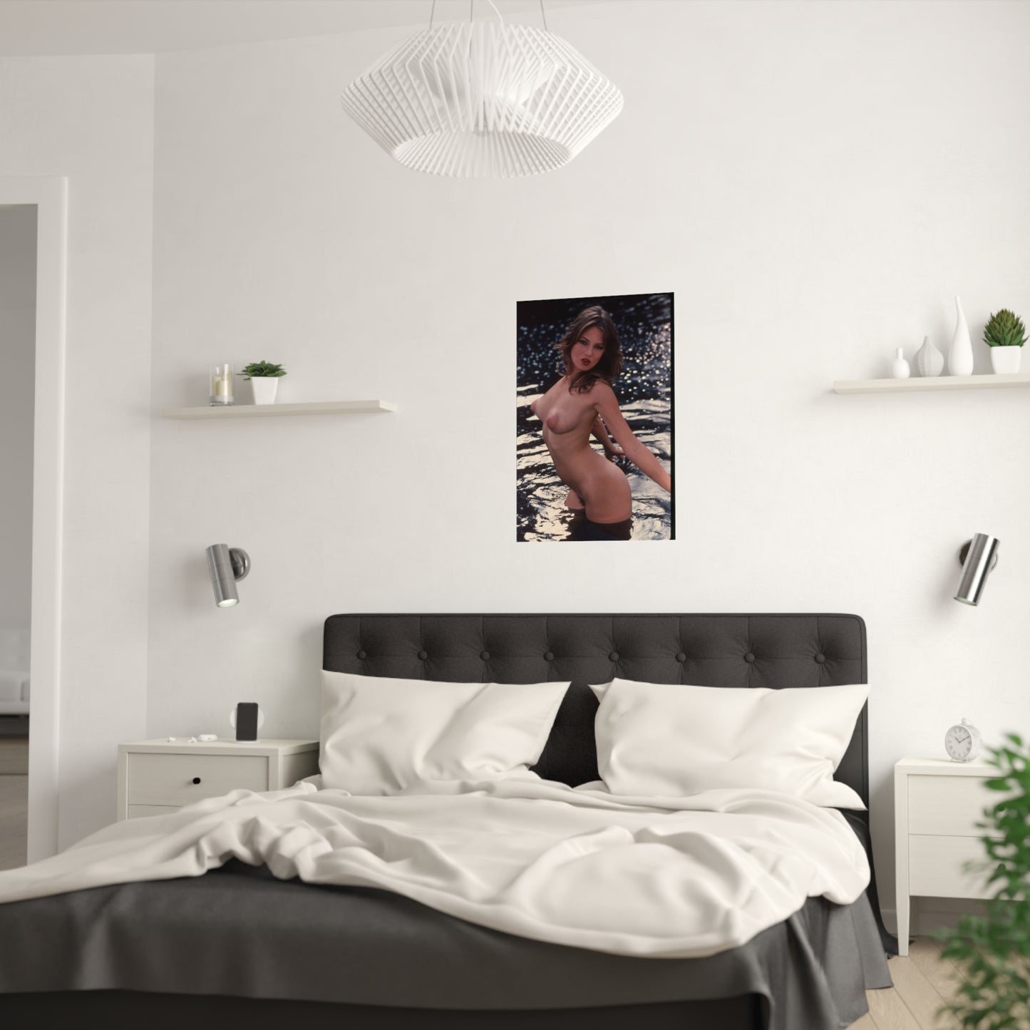 Satin Posters (210gsm) Retro Porn Star 1980s Traci