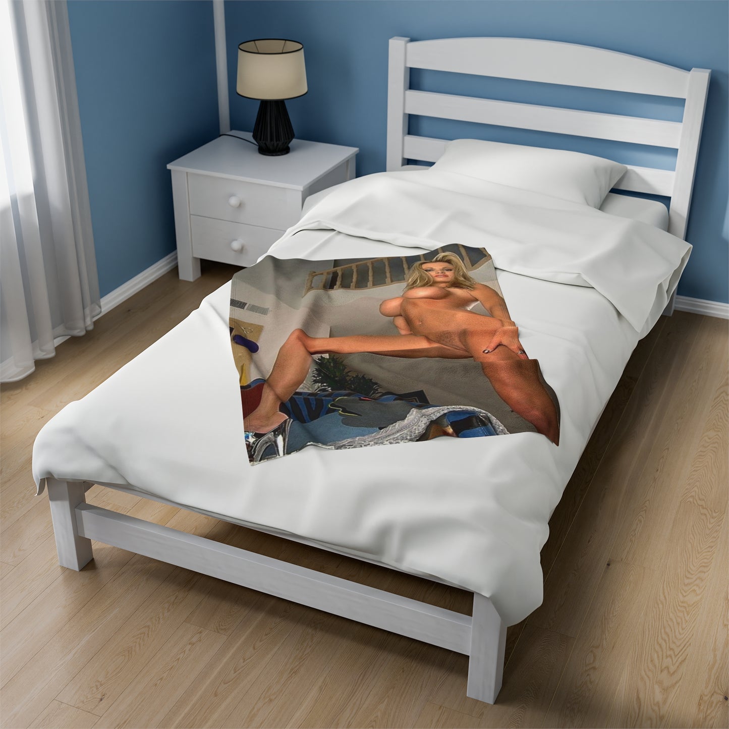 Velveteen Plush Blanket Pornstar Briana Banks Nude