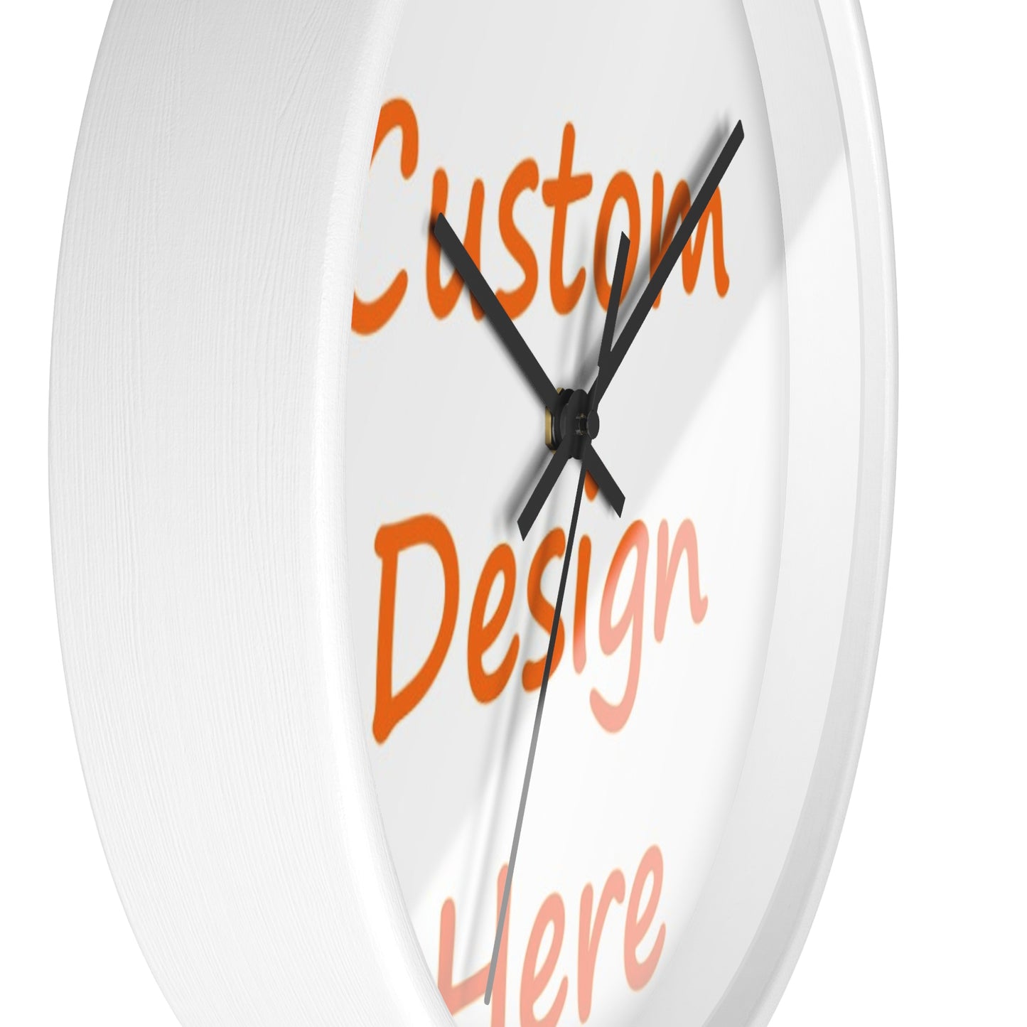 Wall Clock Custom Purchase & Message Artwork! No Limits!