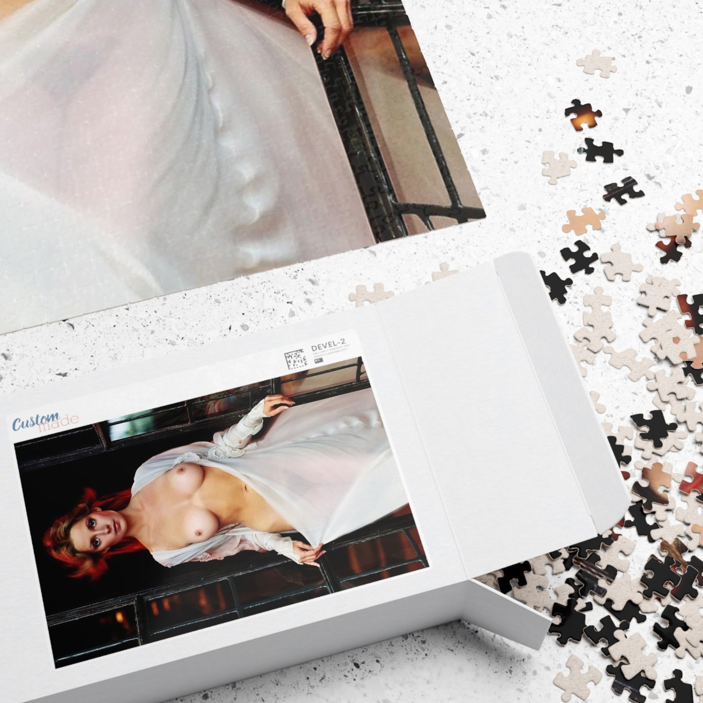 Puzzle (110, 252, 500, 1014-piece) Playboy Playmate February 1973 Cyndi Wood