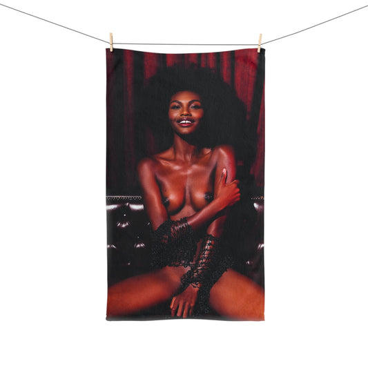 Hand Towel Playboy Playmate October 2017 Milan Dixon