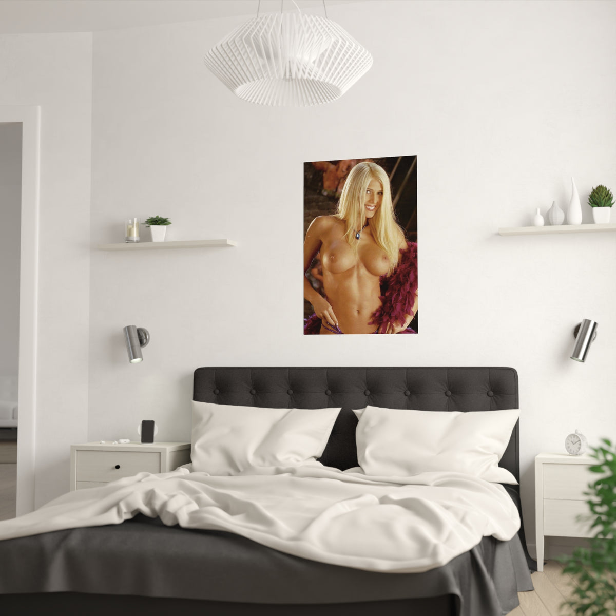 Satin Posters (210gsm) Torrie Wilson Nude