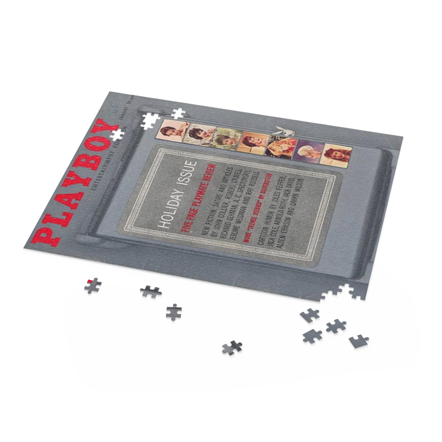 Puzzle (120, 252, 500-Piece) Playboy Cover January 1960
