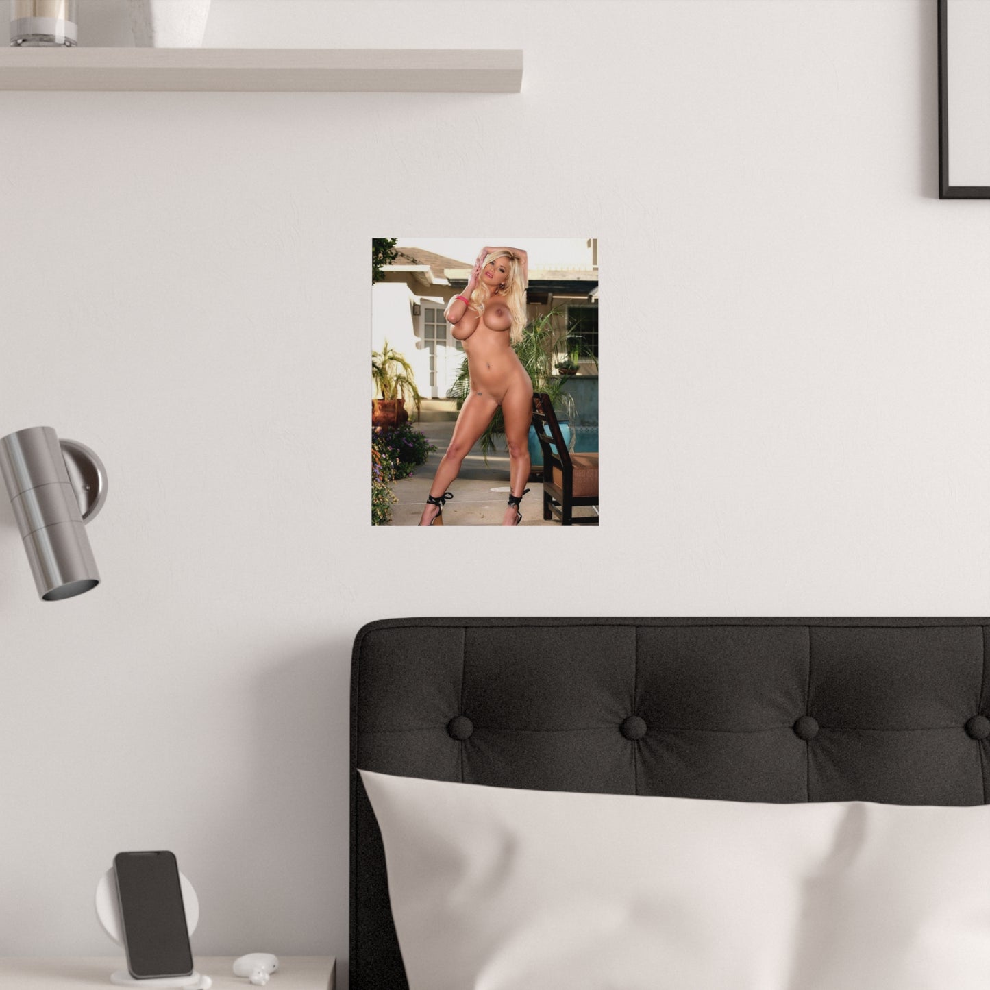 Satin Posters (210gsm) Pornstar Shyla Stylez Nude