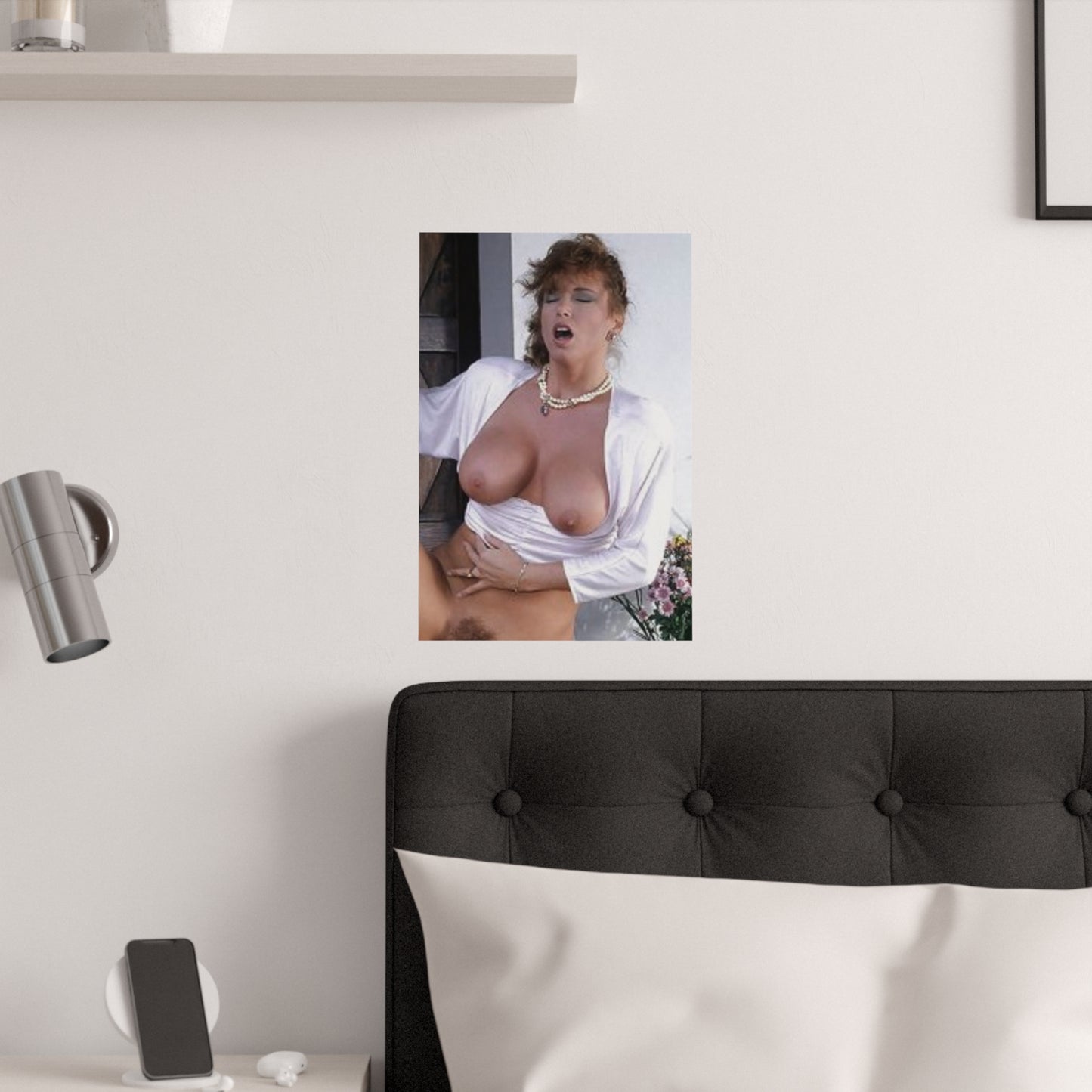 Satin Posters (210gsm) Retro Porn Star Tracey Adams