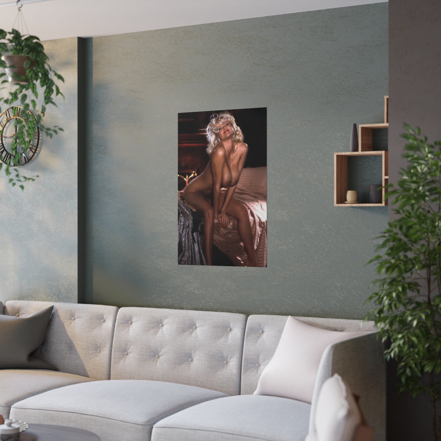 Satin Posters (210gsm) Anna Nicole Smith Nude