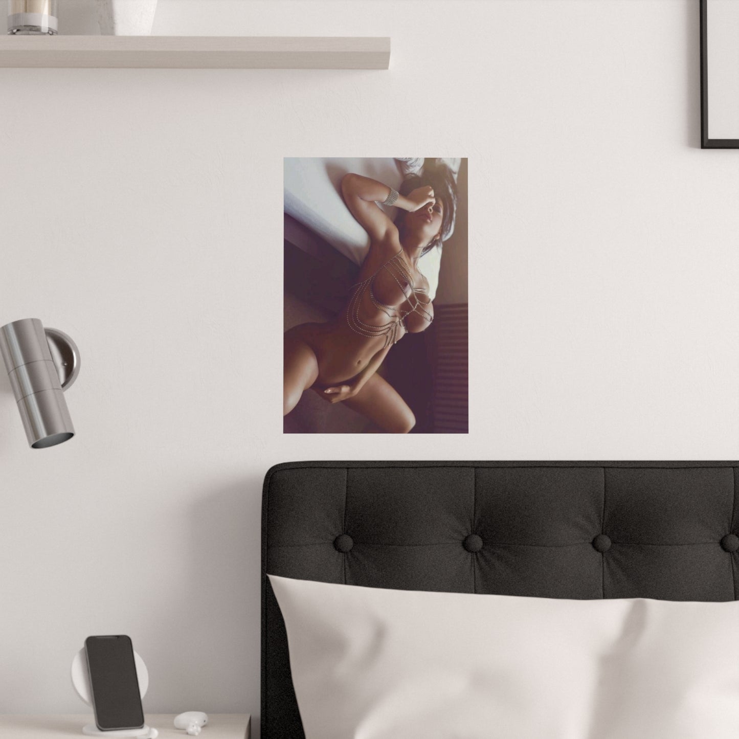 Satin Posters (210gsm) Sexy Naked Nude Pornstar