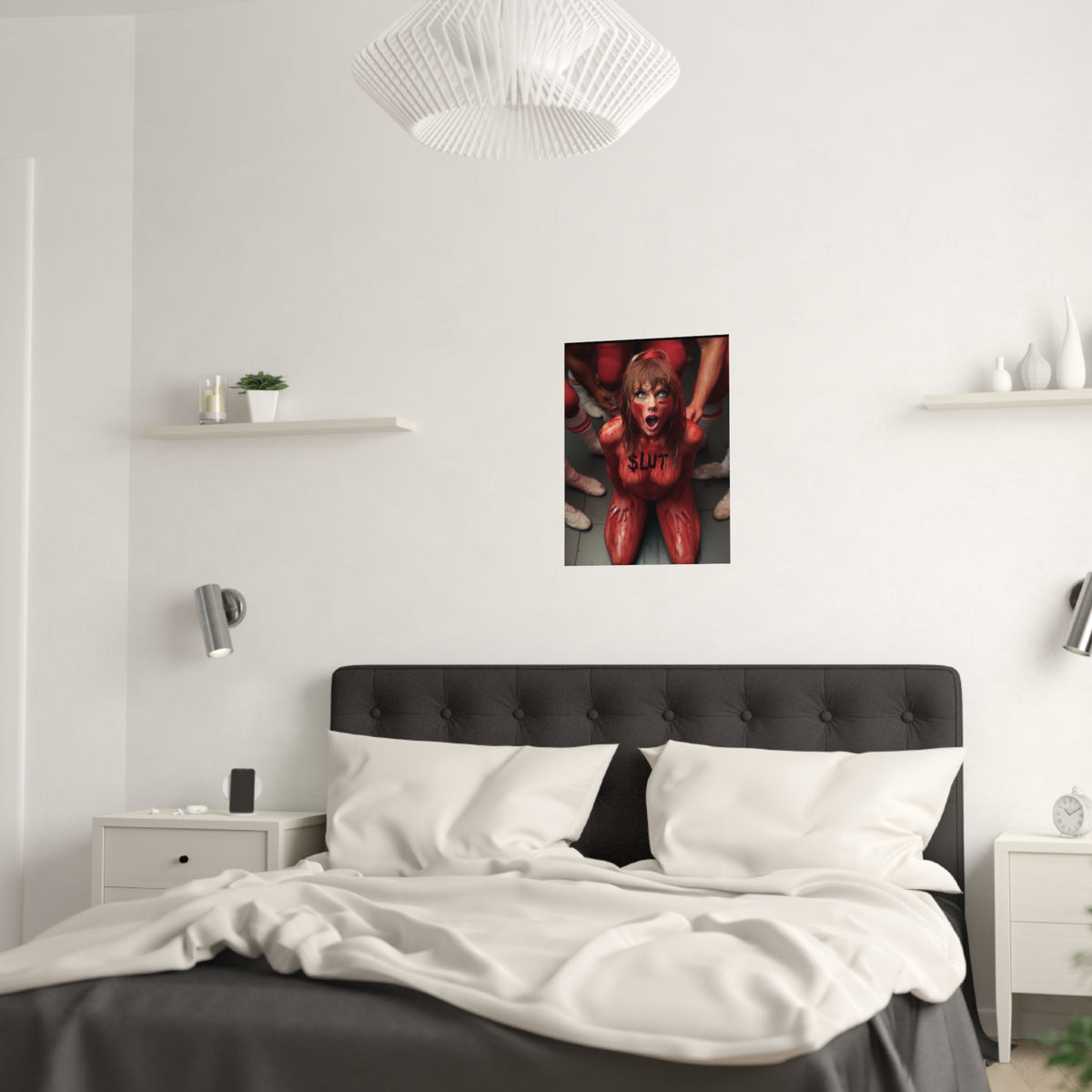 Satin Posters (210gsm) Taylor Swift AI Nudes