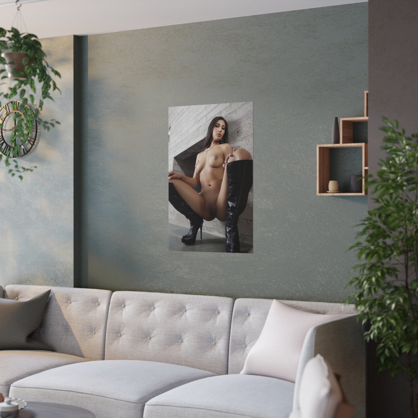 Satin Posters (210gsm) Pet 2018 Gianna Dior Nude 3