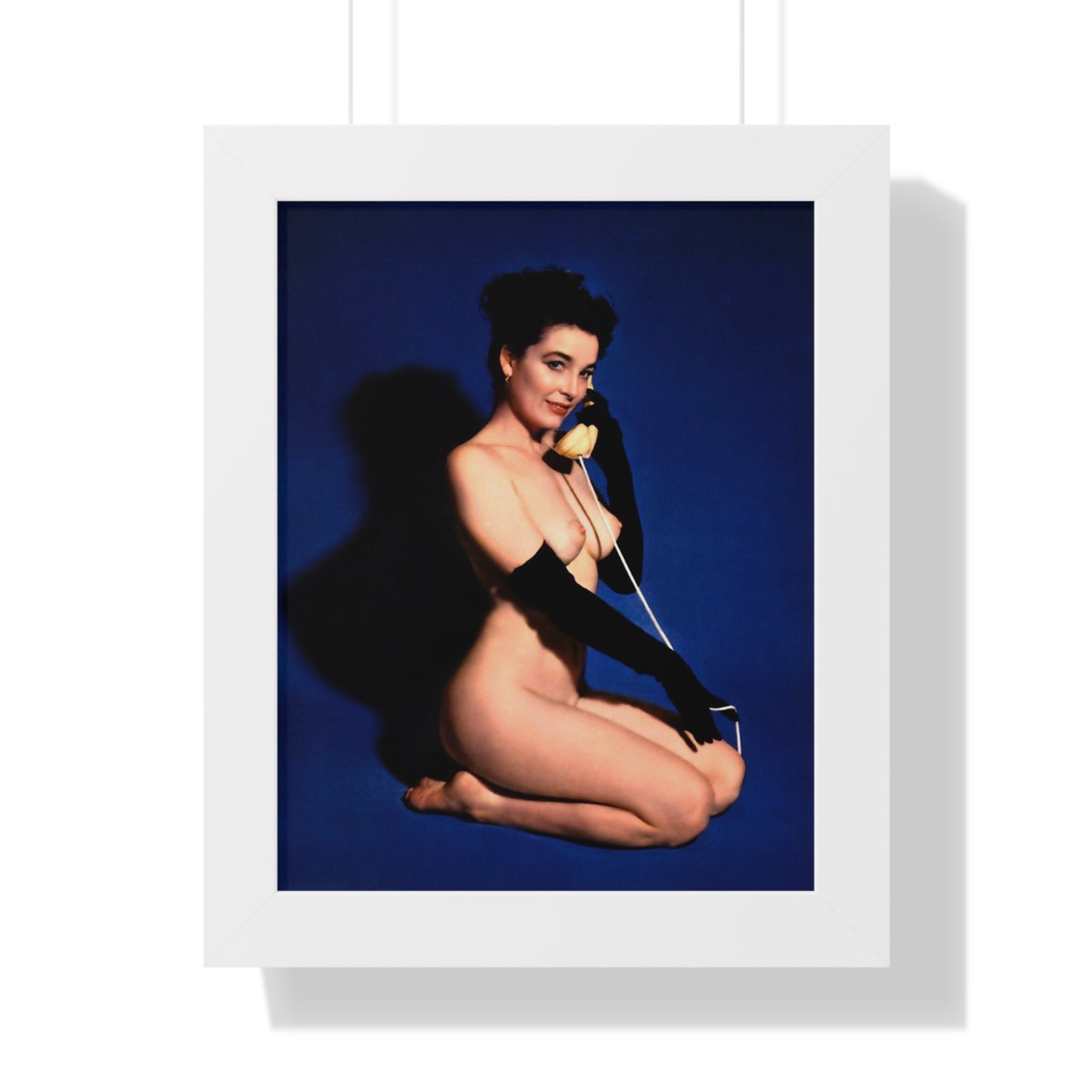 Framed Vertical Poster Playboy Playmate June 1954 Margie Harrison