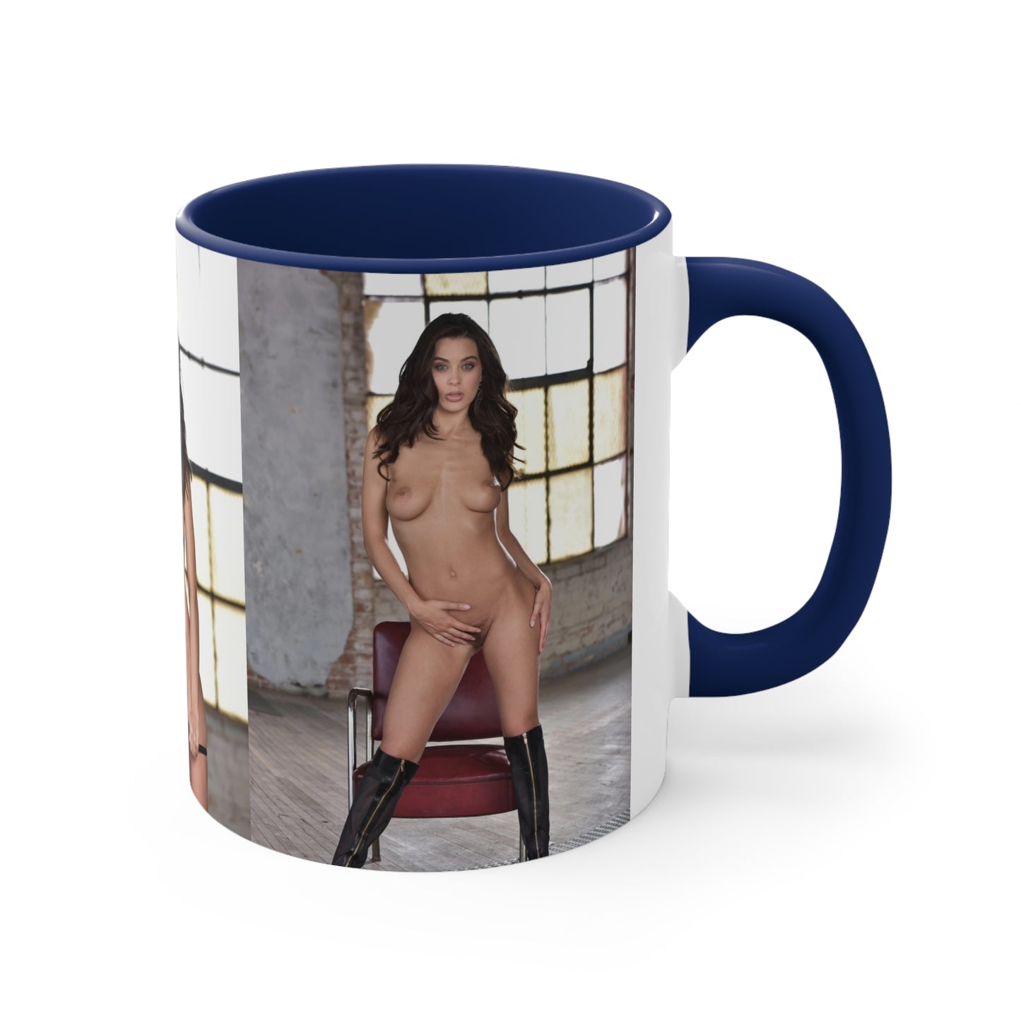 Accent Coffee Mug, 11oz Lana Rhoades Nude