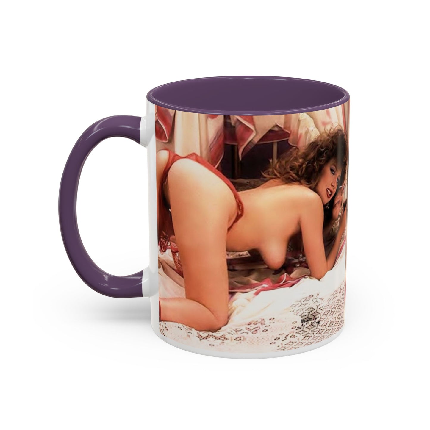 Accent Coffee Mug (11, 15oz) Traci Lords Nude