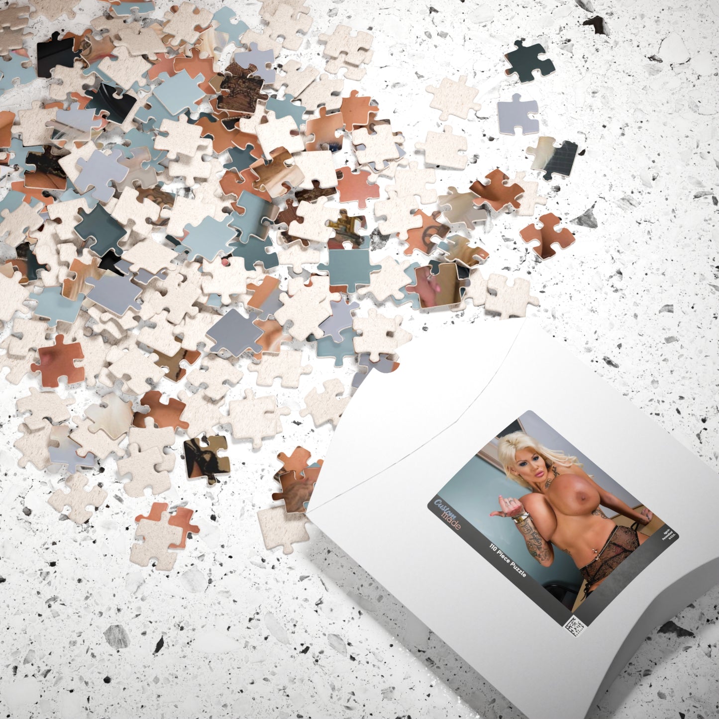 Puzzle (110, 252, 520, 1014-piece) Busty Candy Charms Nude